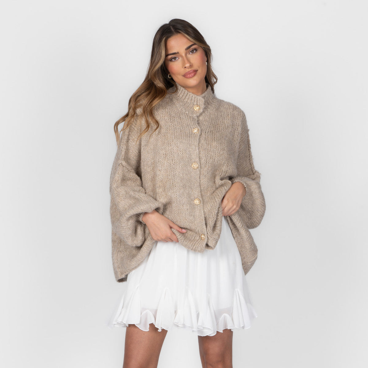 Aitana — Cárdigan holgado acogedor