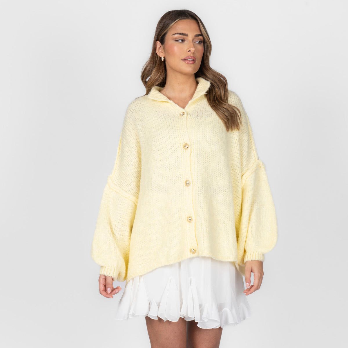 Aitana — Cárdigan holgado acogedor