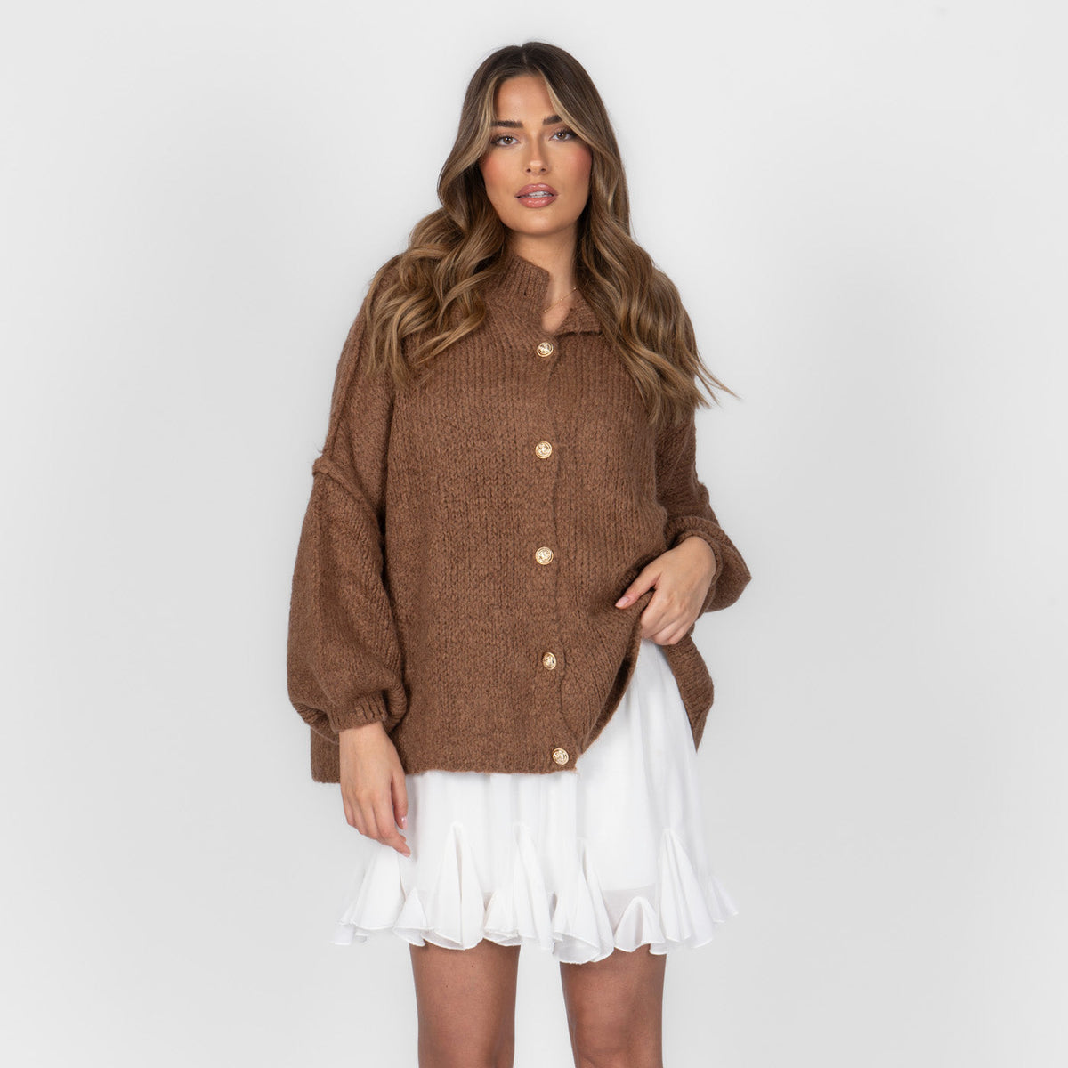 Aitana — Cárdigan holgado acogedor