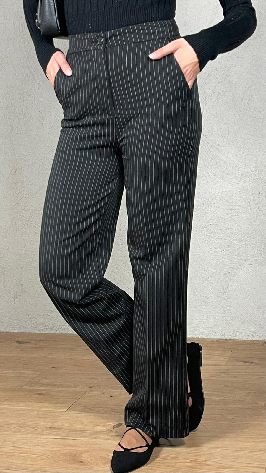 Kala — Pantalón de raya diplomática clásico