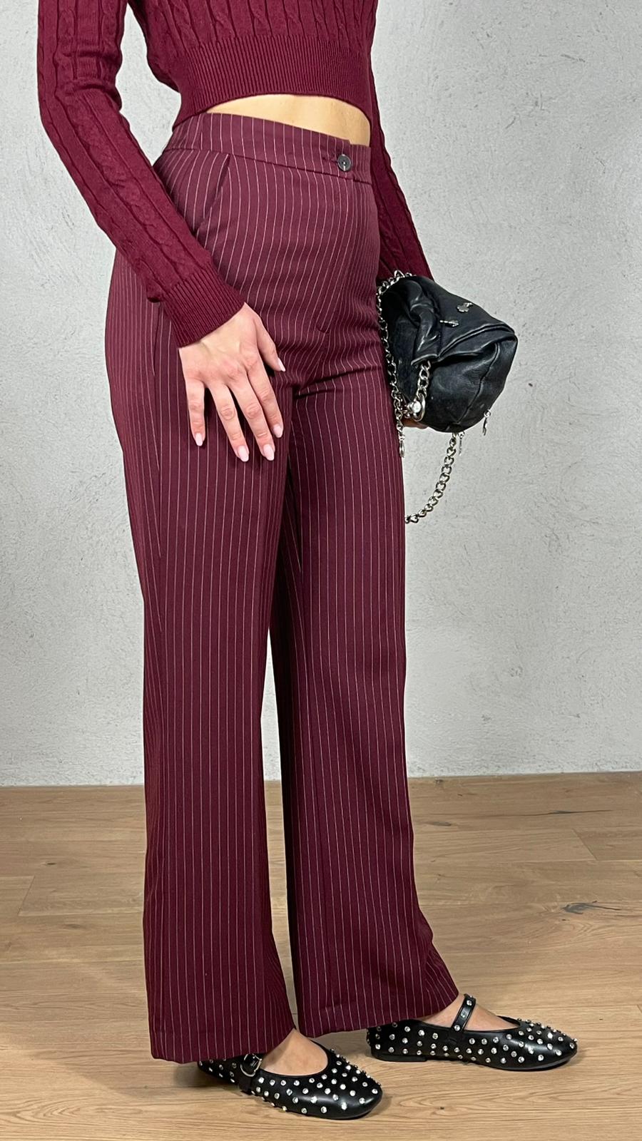 Kala — Pantalón de raya diplomática clásico