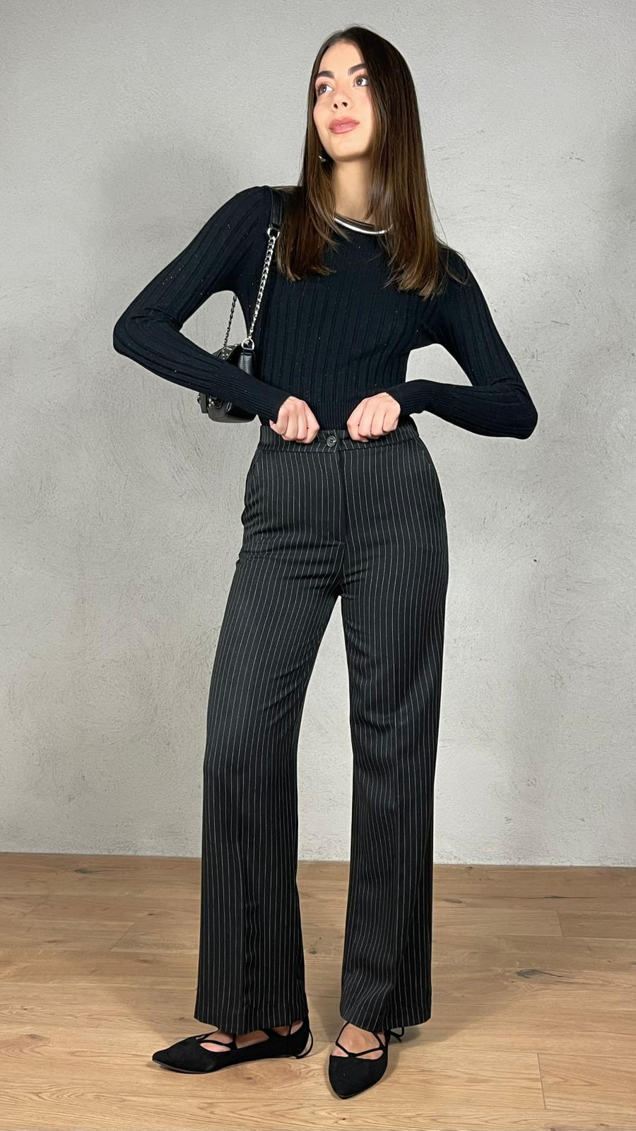 Kala — Pantalón de raya diplomática clásico
