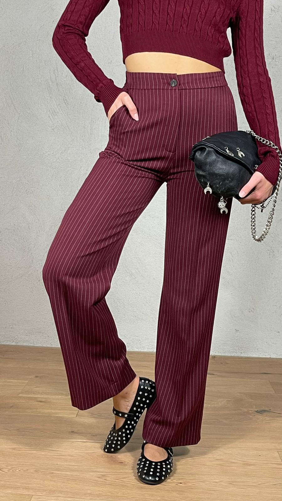 Kala — Pantalón de raya diplomática clásico