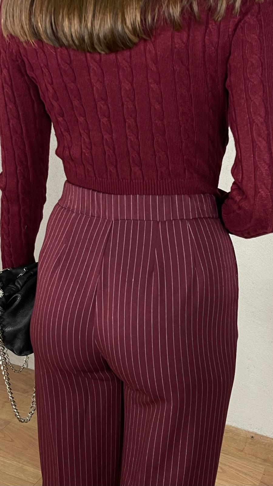 Kala — Pantalón de raya diplomática clásico