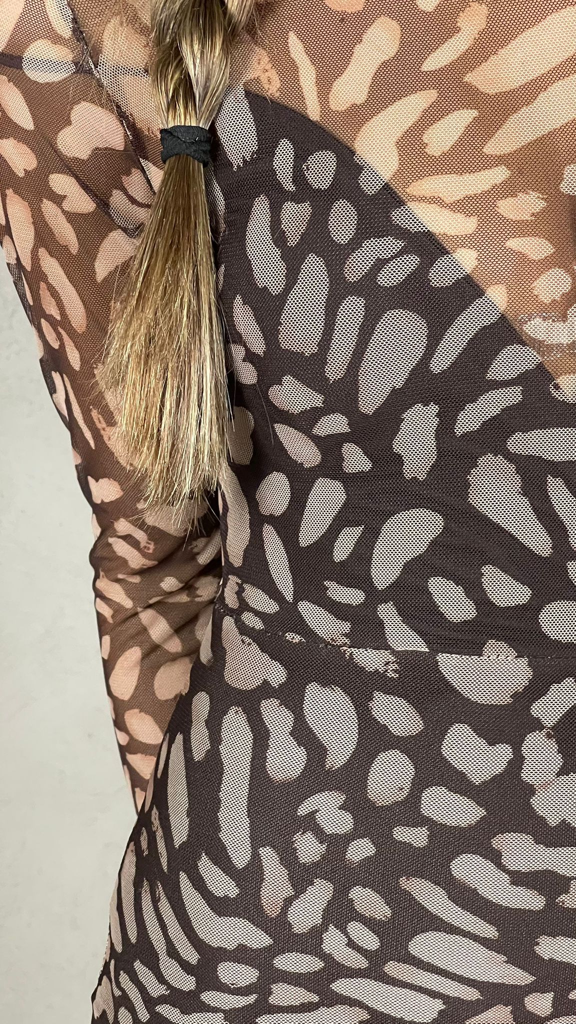 Uma — Mini vestido leopardo