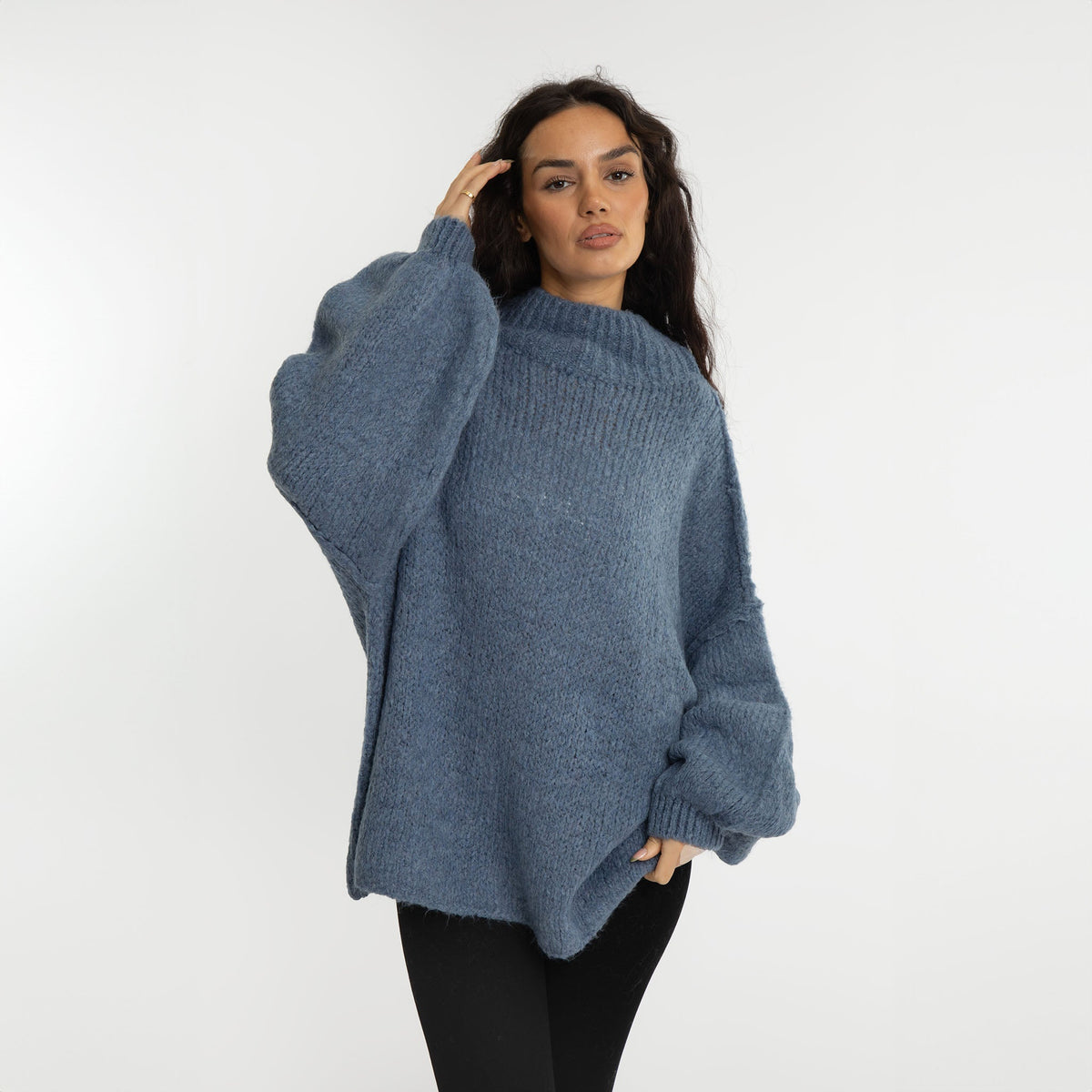 Alma — Jersey holgado casual acogedor