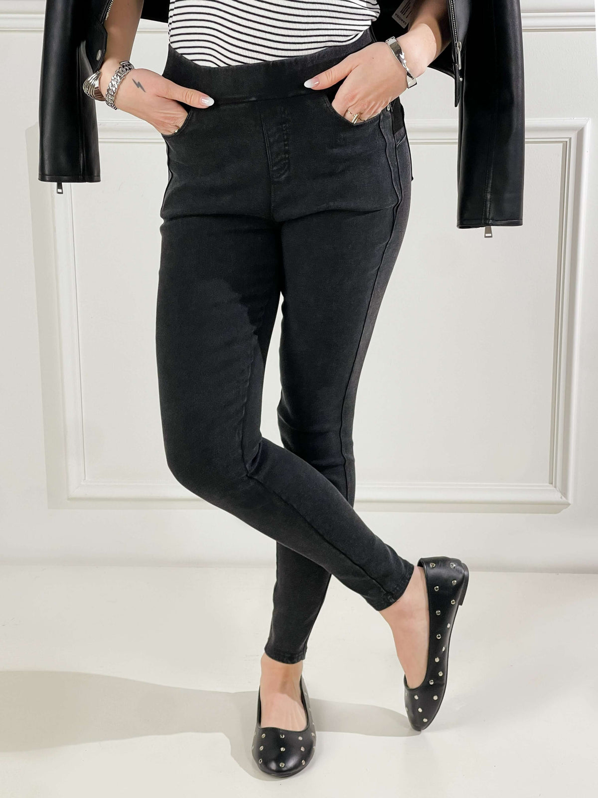 Dina — Leggings efecto vaquero
