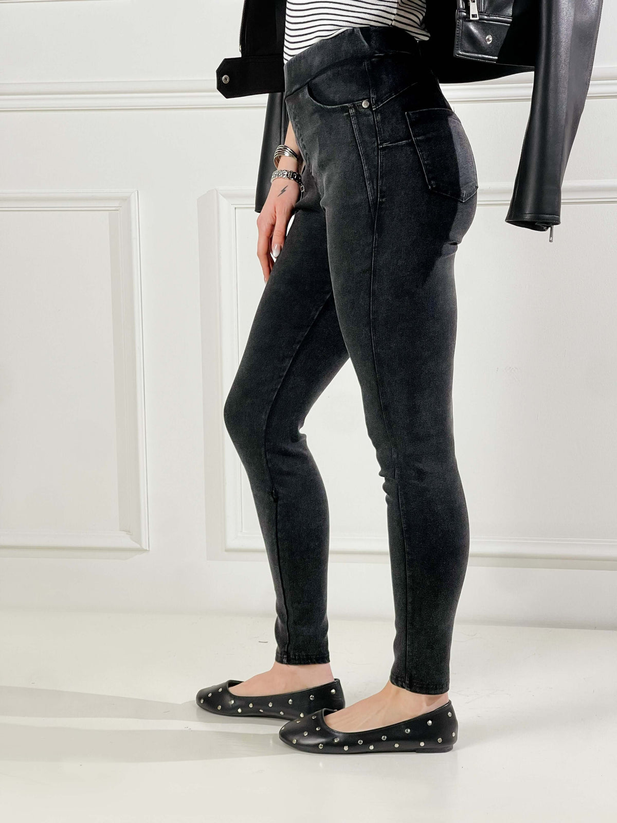 Dina — Leggings efecto vaquero