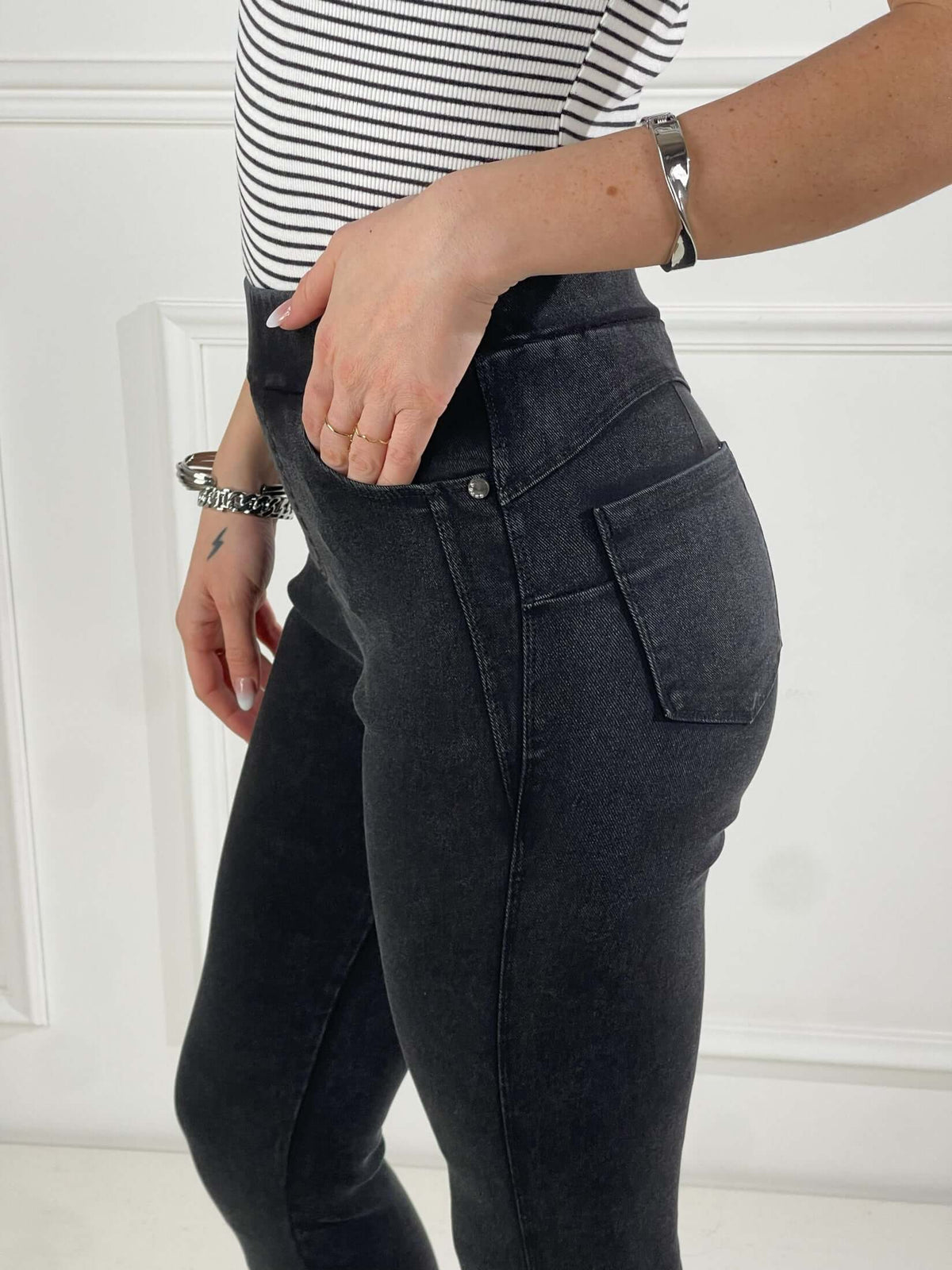 Dina — Leggings efecto vaquero