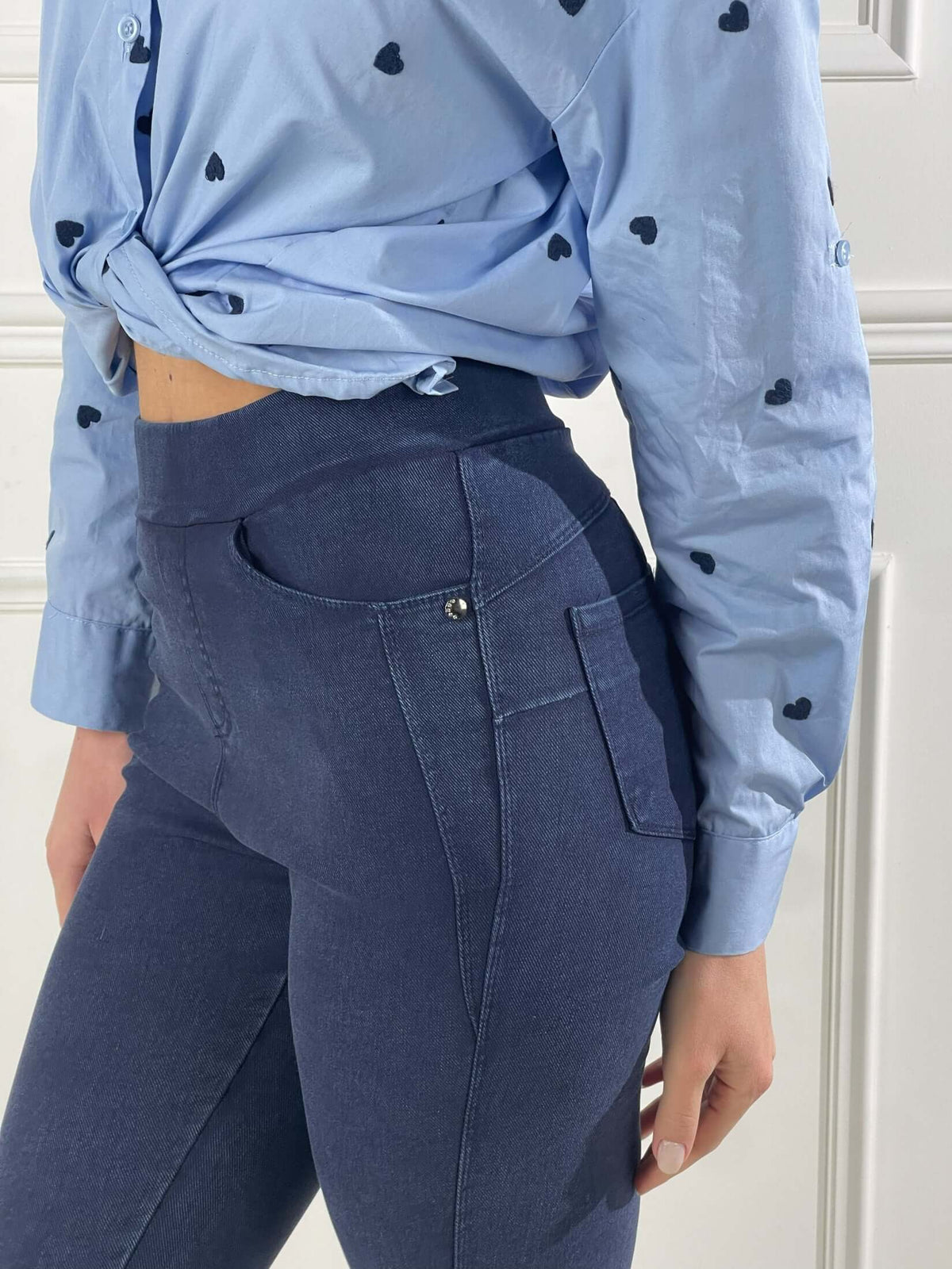 Dina — Leggings efecto vaquero
