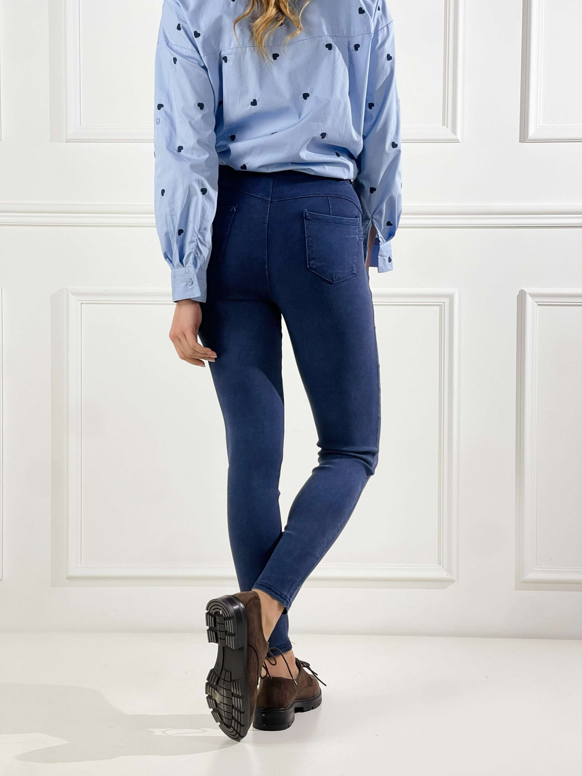 Dina — Leggings efecto vaquero