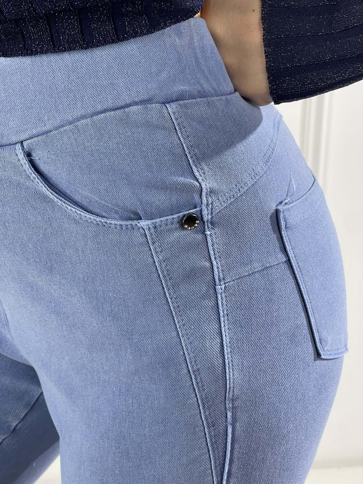 Dina — Leggings efecto vaquero