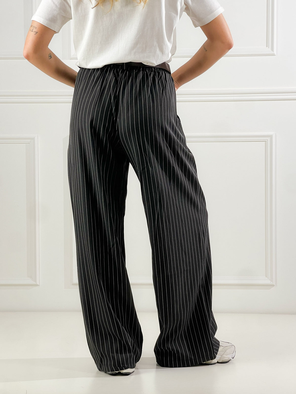 Helga — Pantalón sastre de raya diplomática