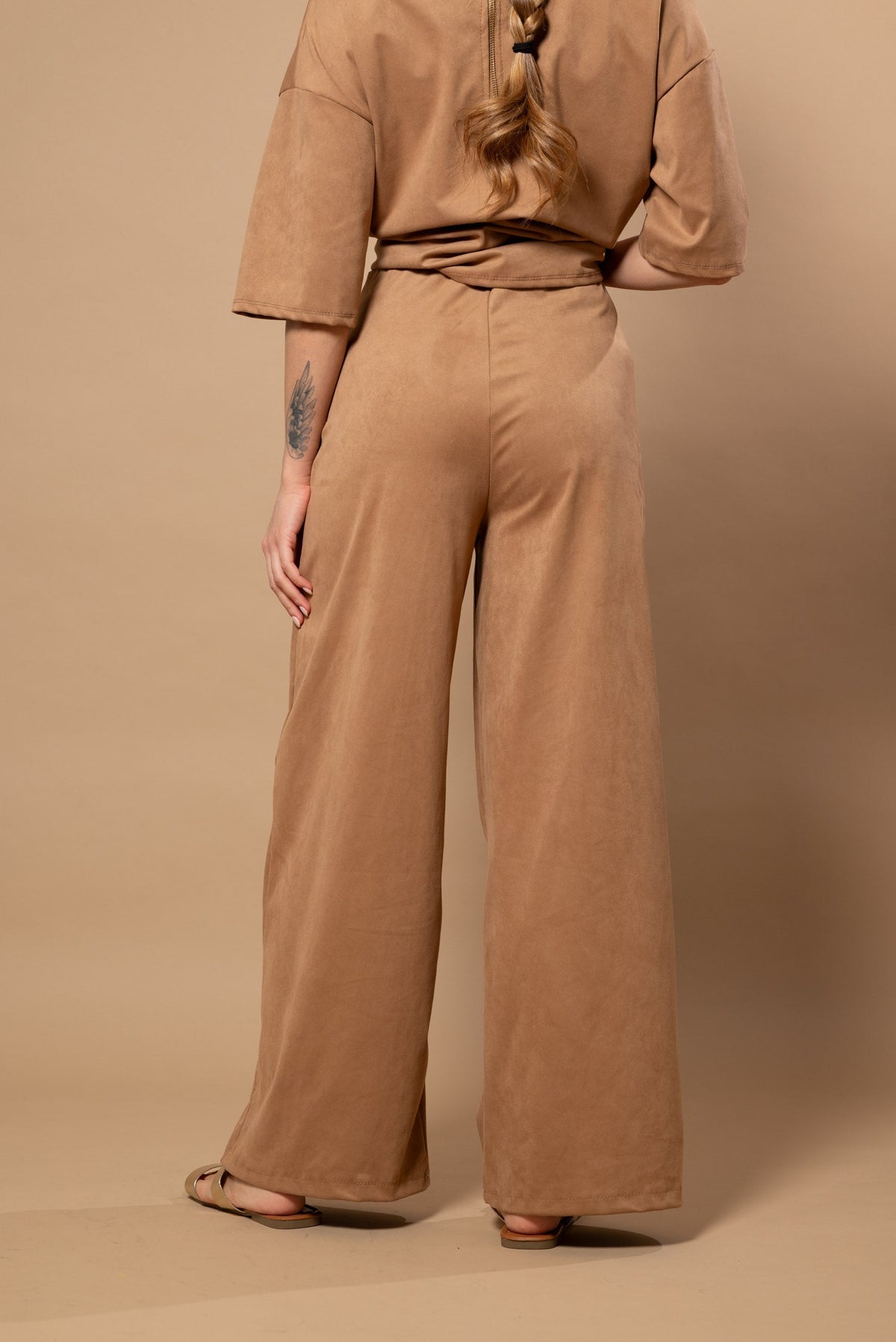 Flavia — Pantalón efecto ante