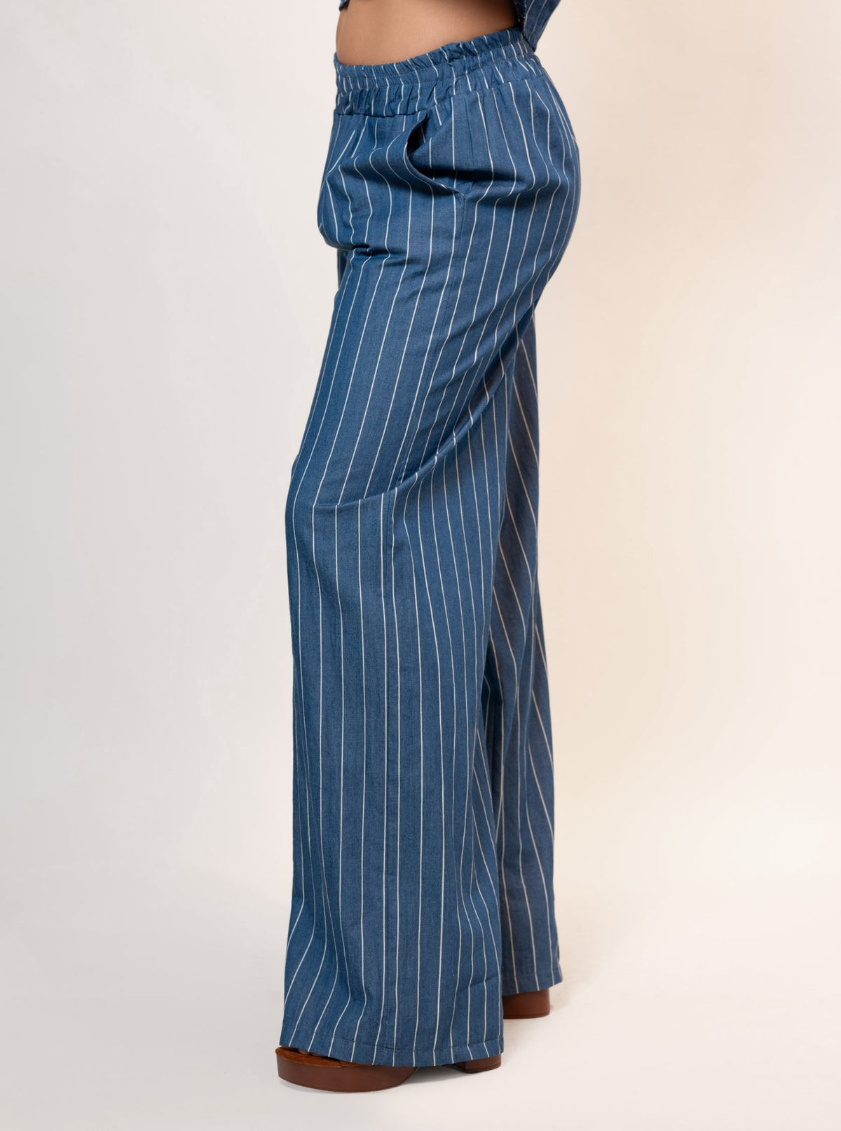 Gema — Pantalón de rayas