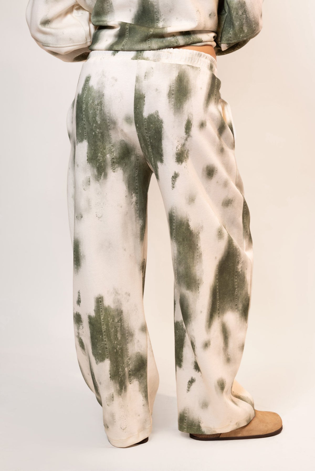 Enriqueta — Pantalón de felpa tie-dye