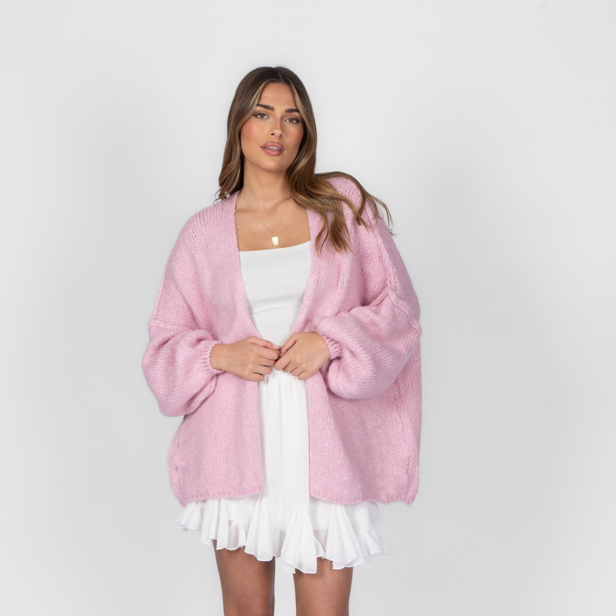 Mara — Cárdigan casual holgado