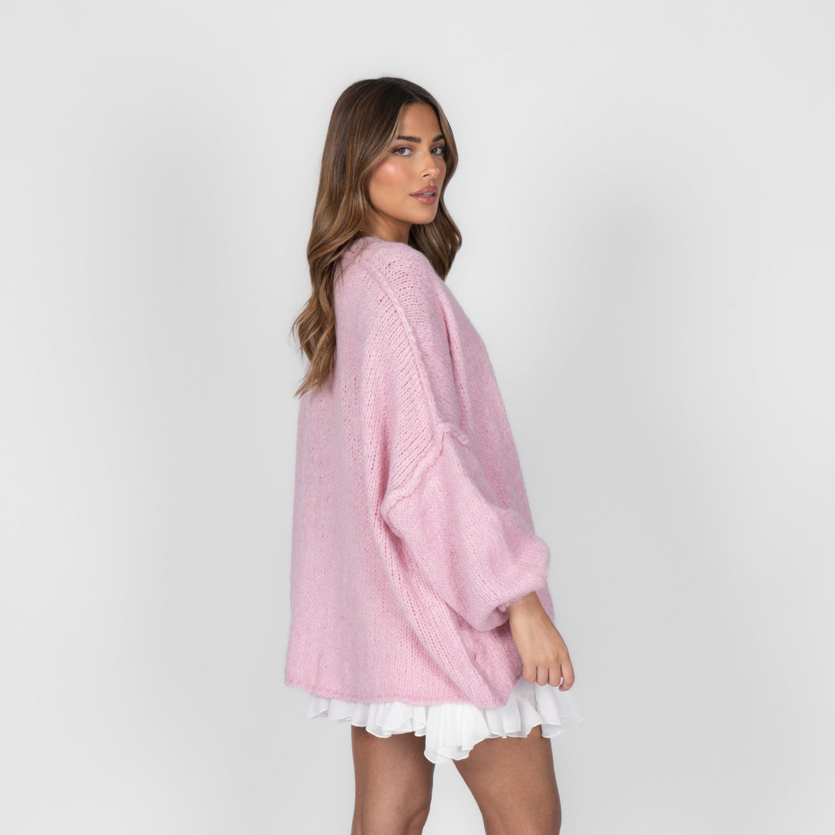 Mara — Cárdigan casual holgado