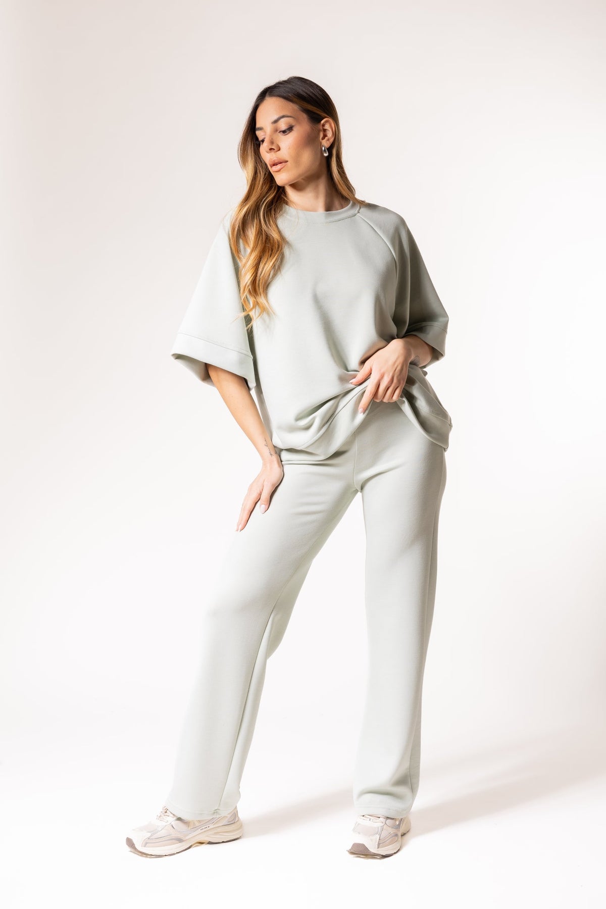 Áurea — Pantalón de felpa básico