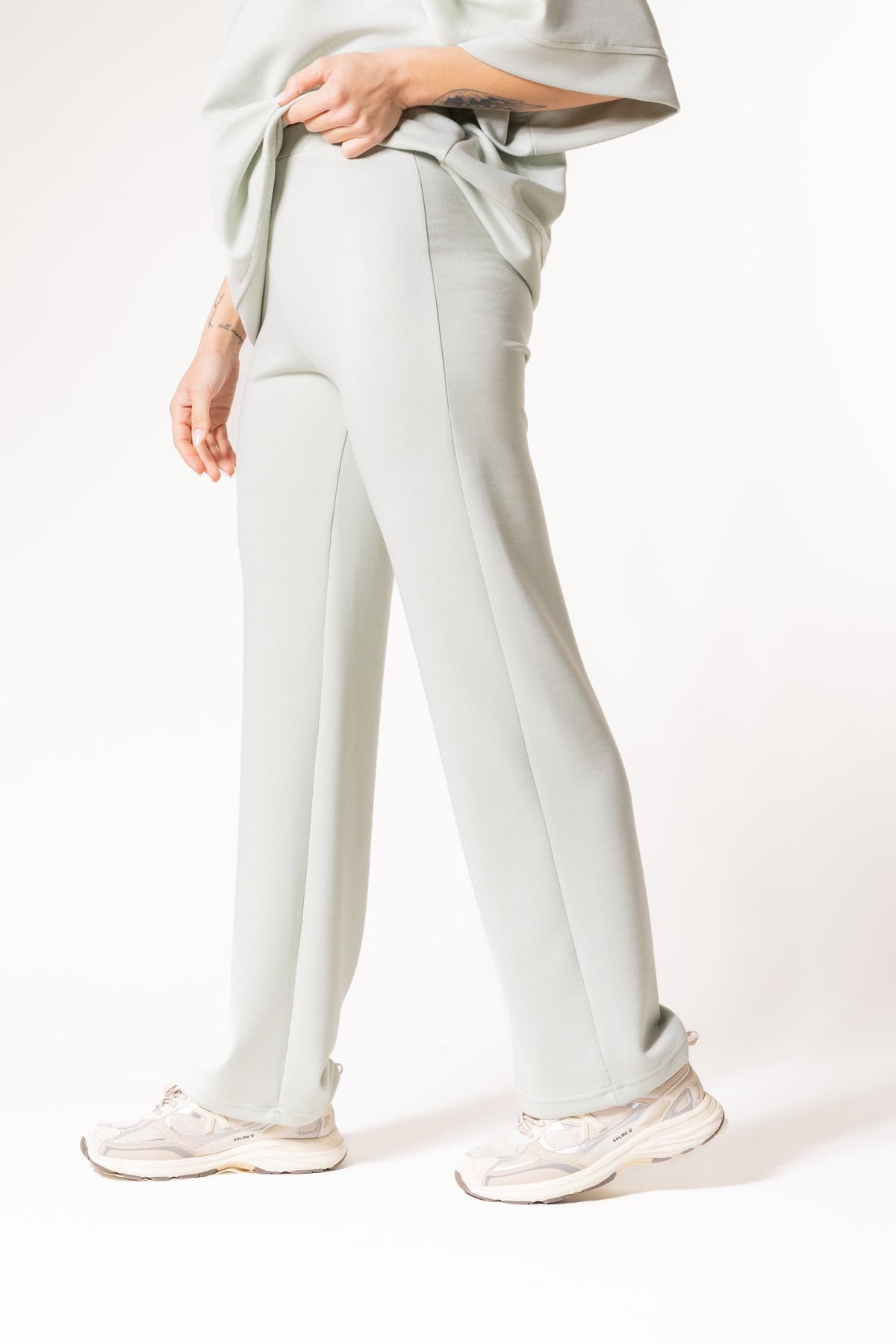 Áurea — Pantalón de felpa básico