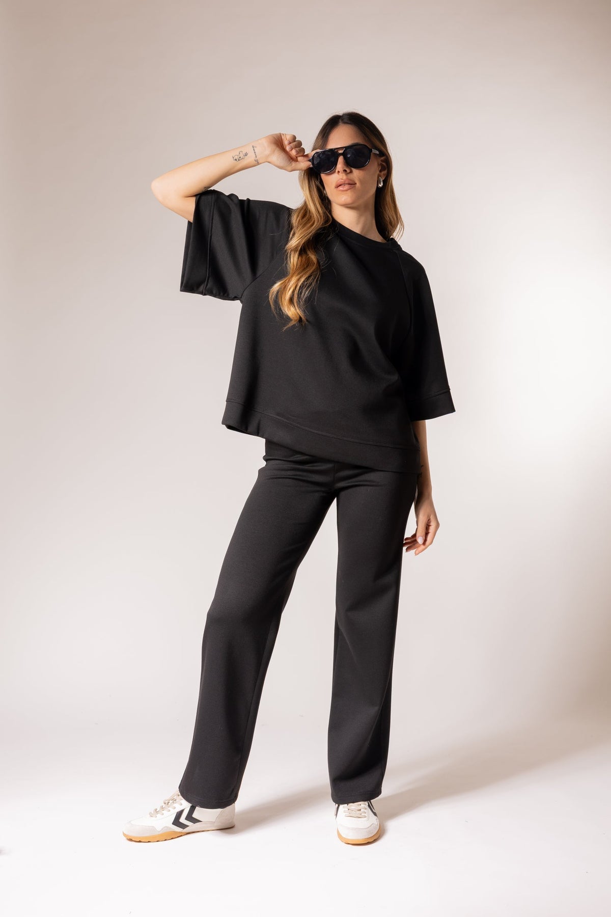 Áurea — Pantalón de felpa básico