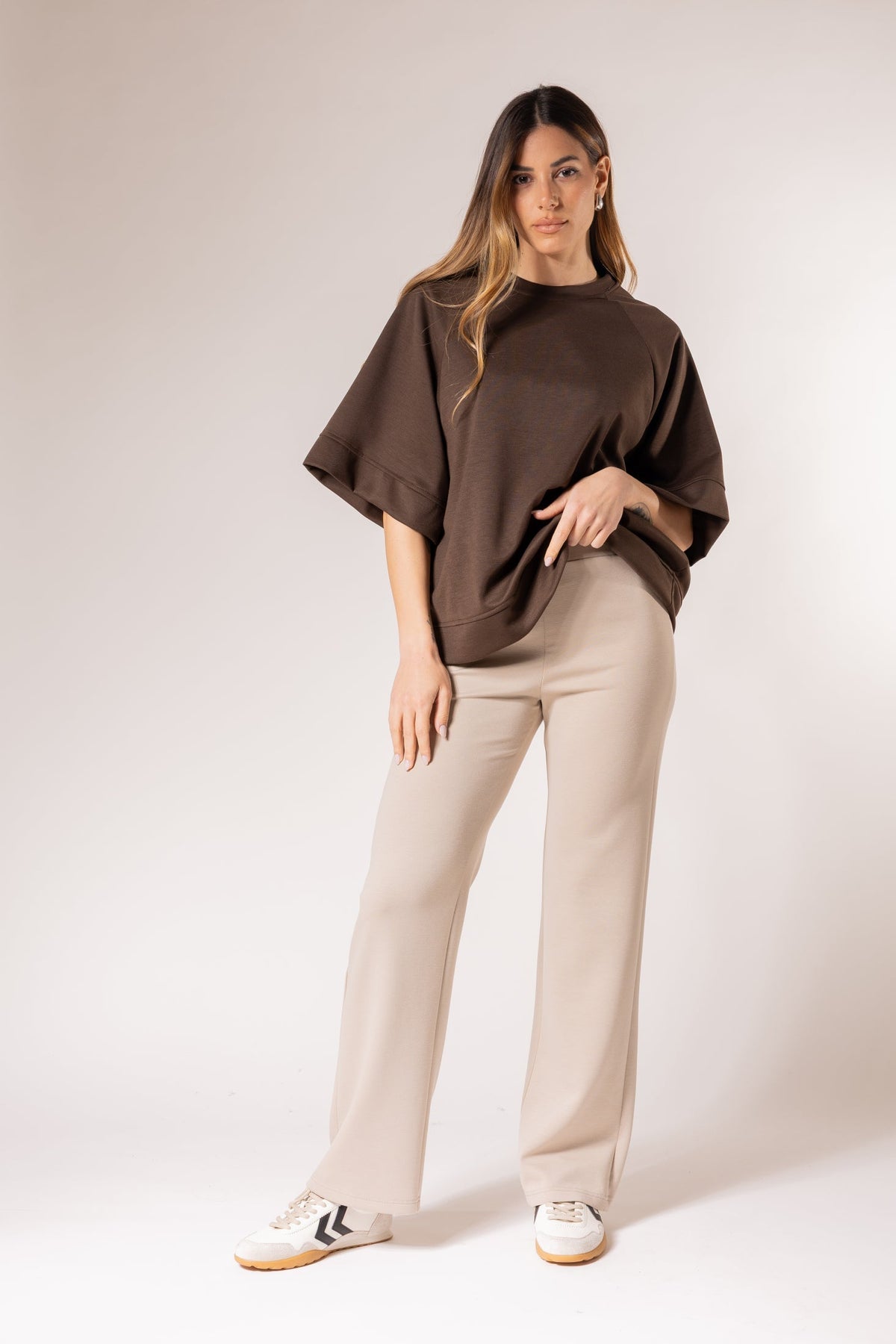 Áurea — Pantalón de felpa básico
