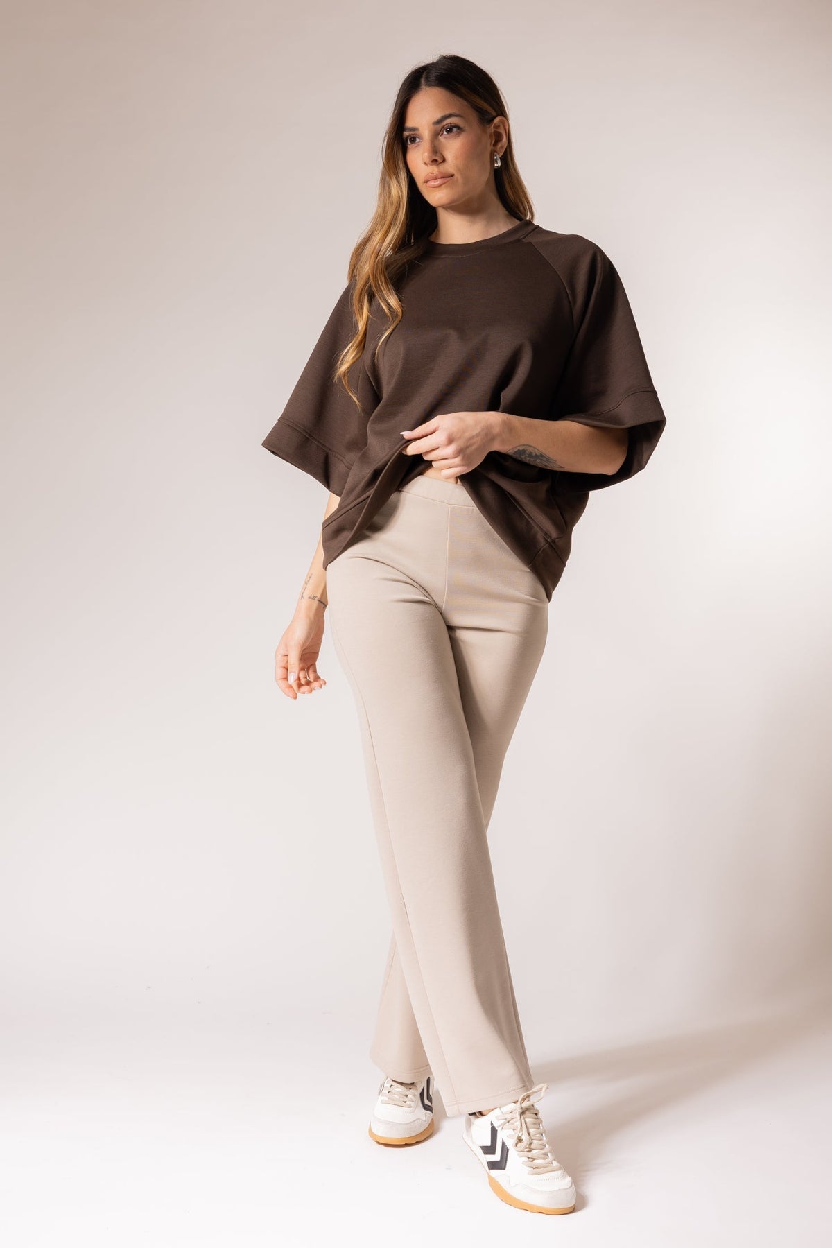 Áurea — Pantalón de felpa básico