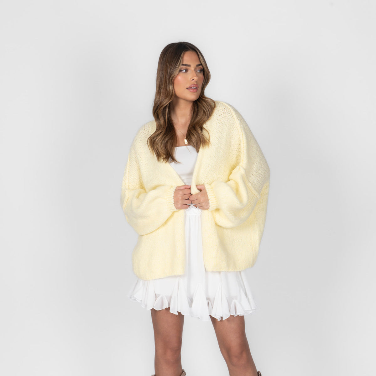 Mara — Cárdigan casual holgado
