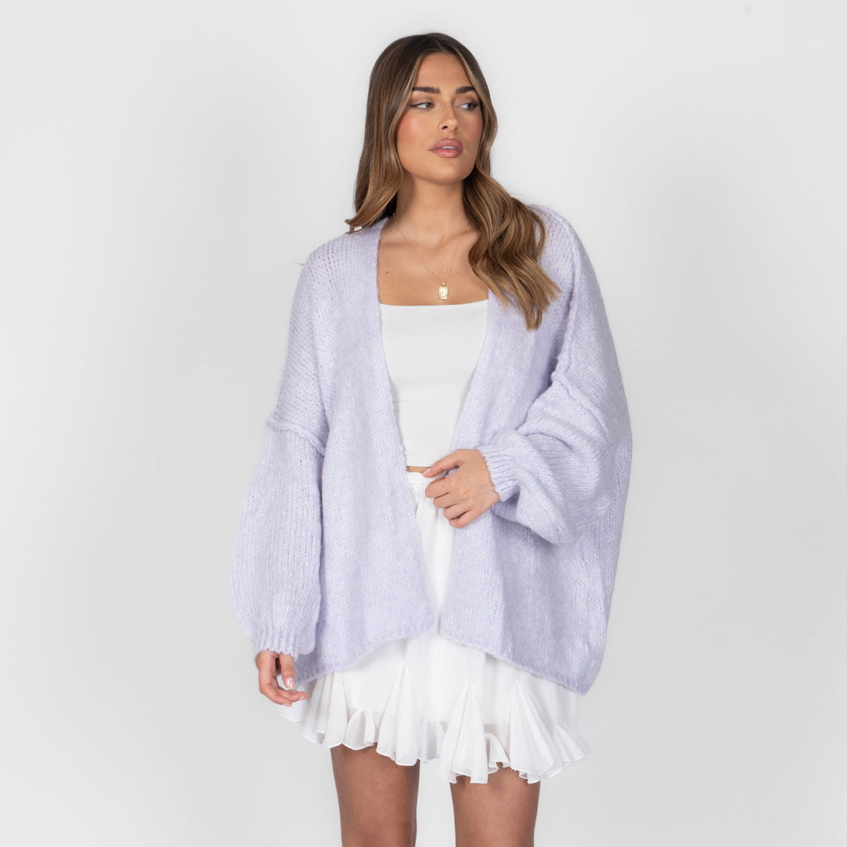 Mara — Cárdigan casual holgado