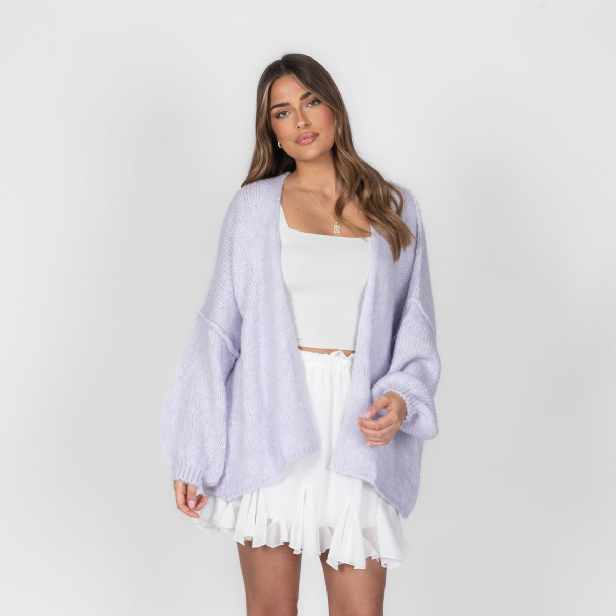 Mara — Cárdigan casual holgado