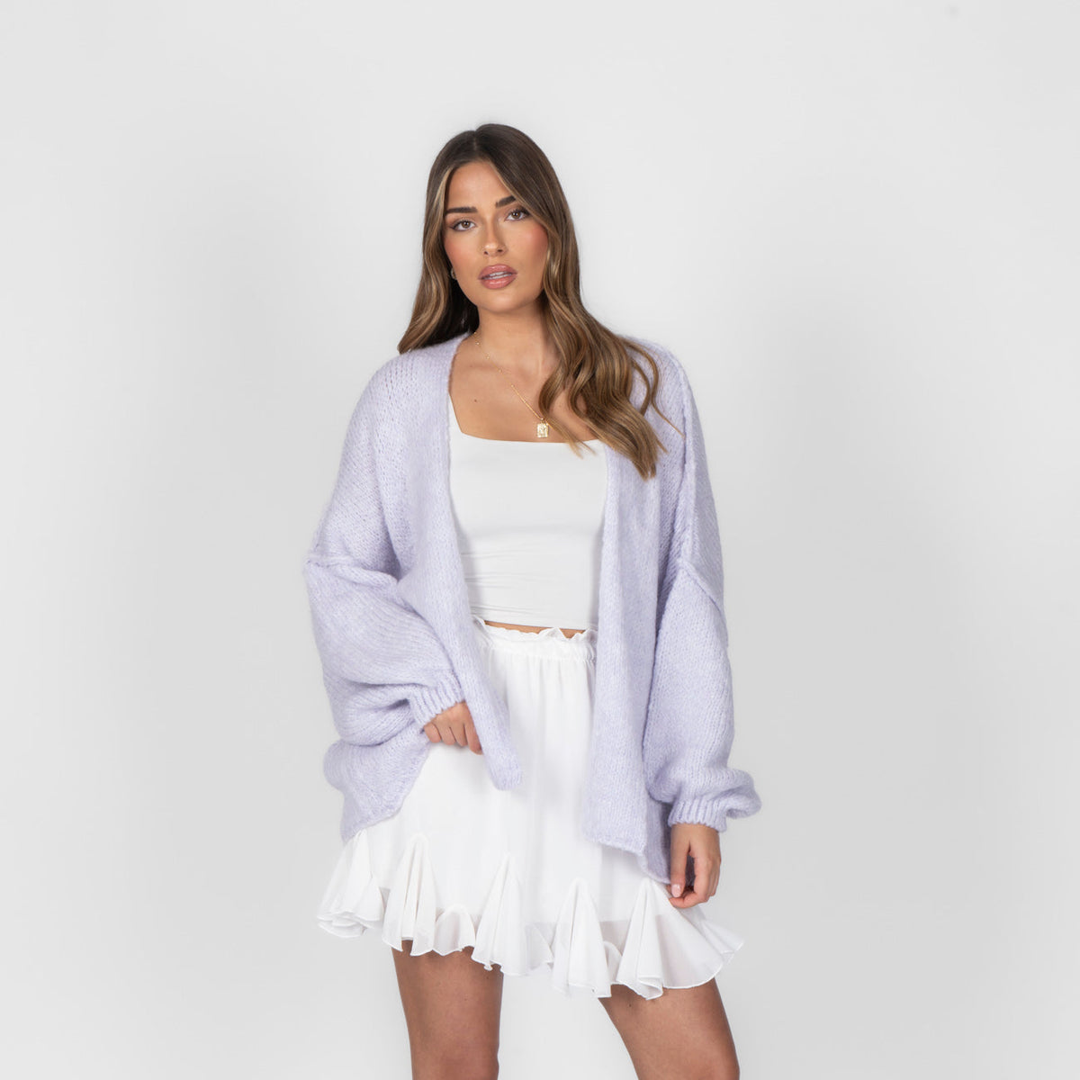 Mara — Cárdigan casual holgado