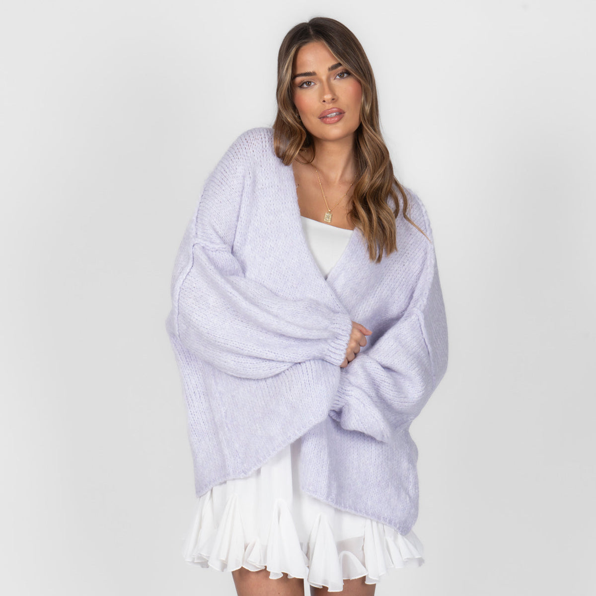 Mara — Cárdigan casual holgado