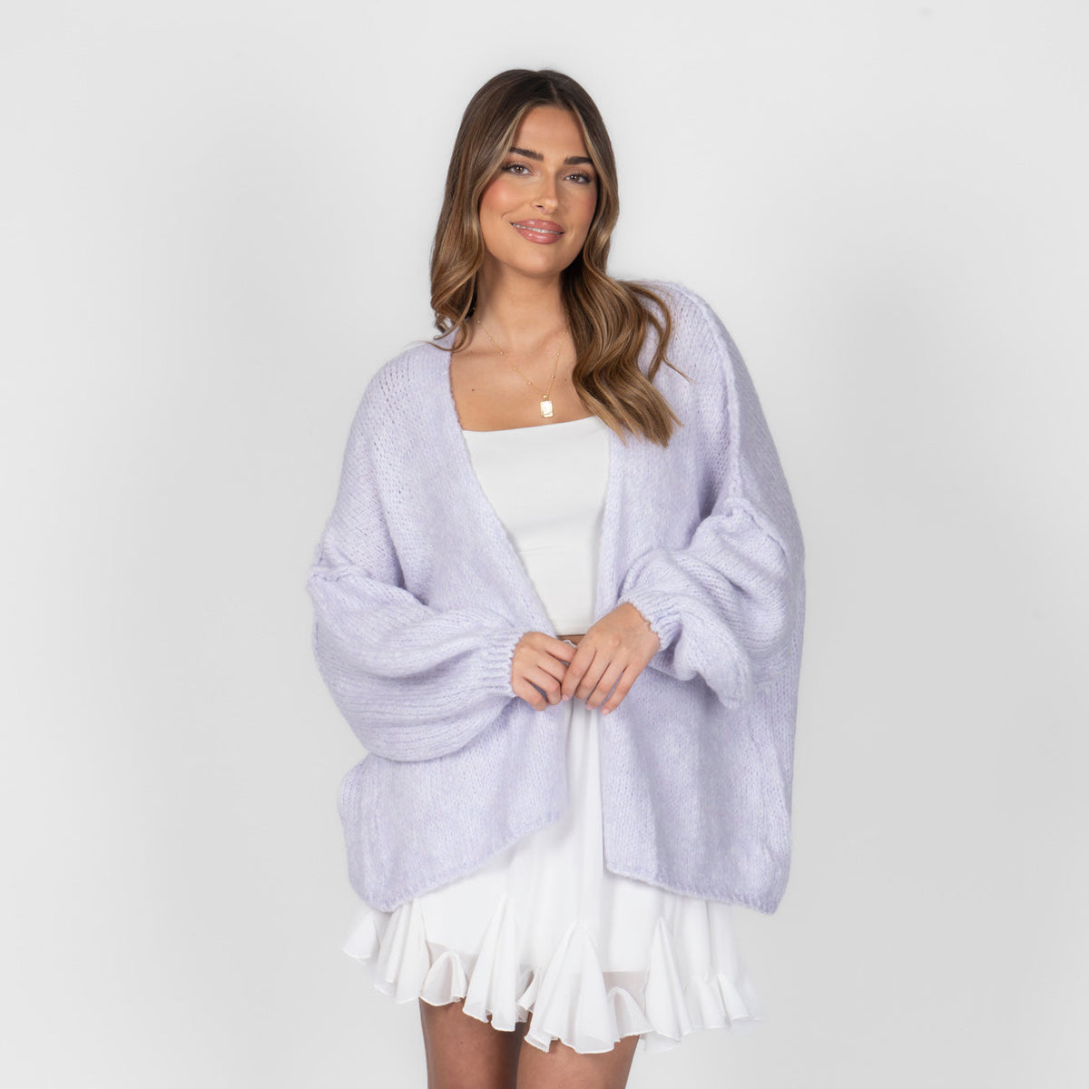 Mara — Cárdigan casual holgado