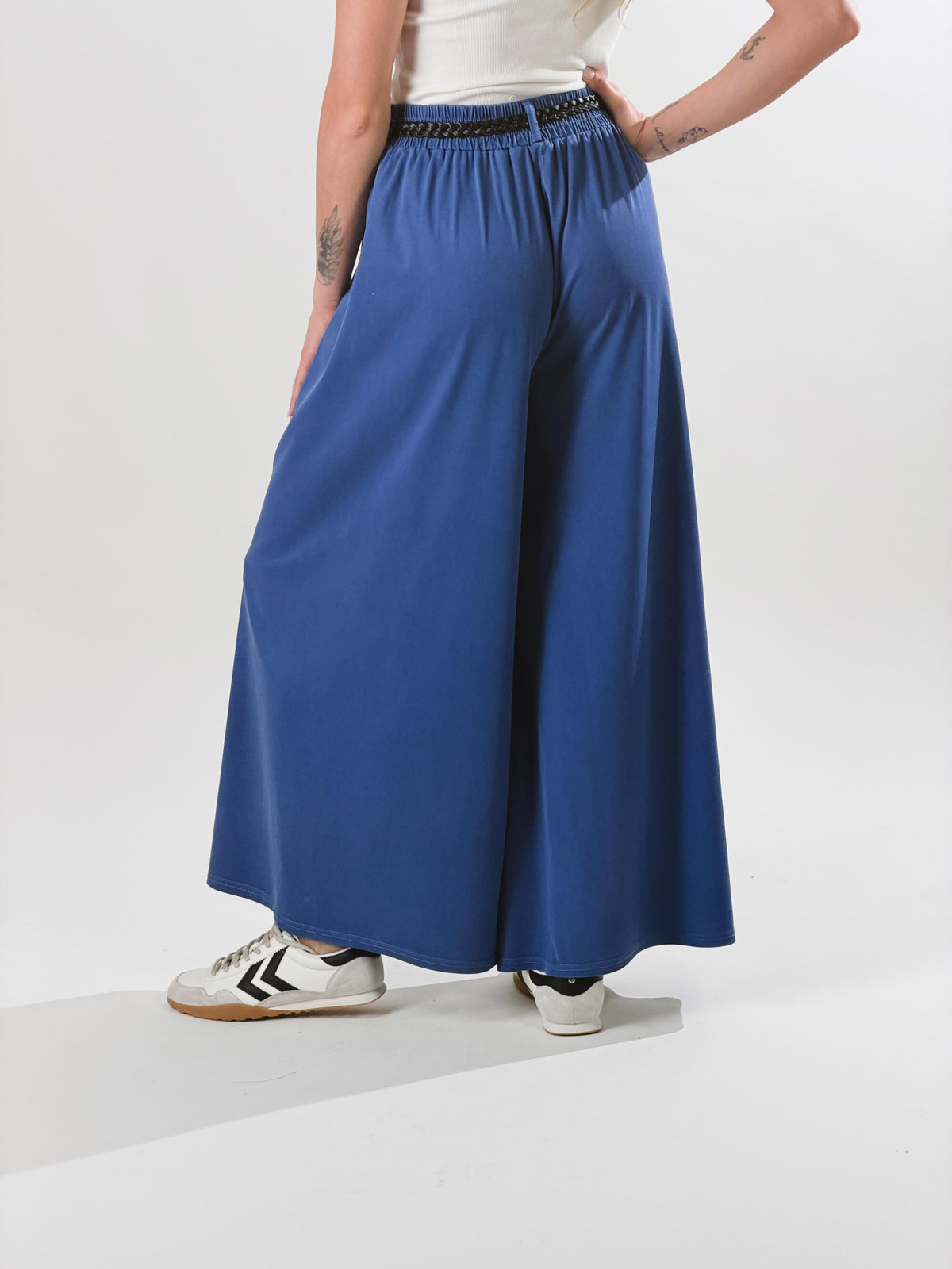 Hanna — Pantalón Samurai efecto denim