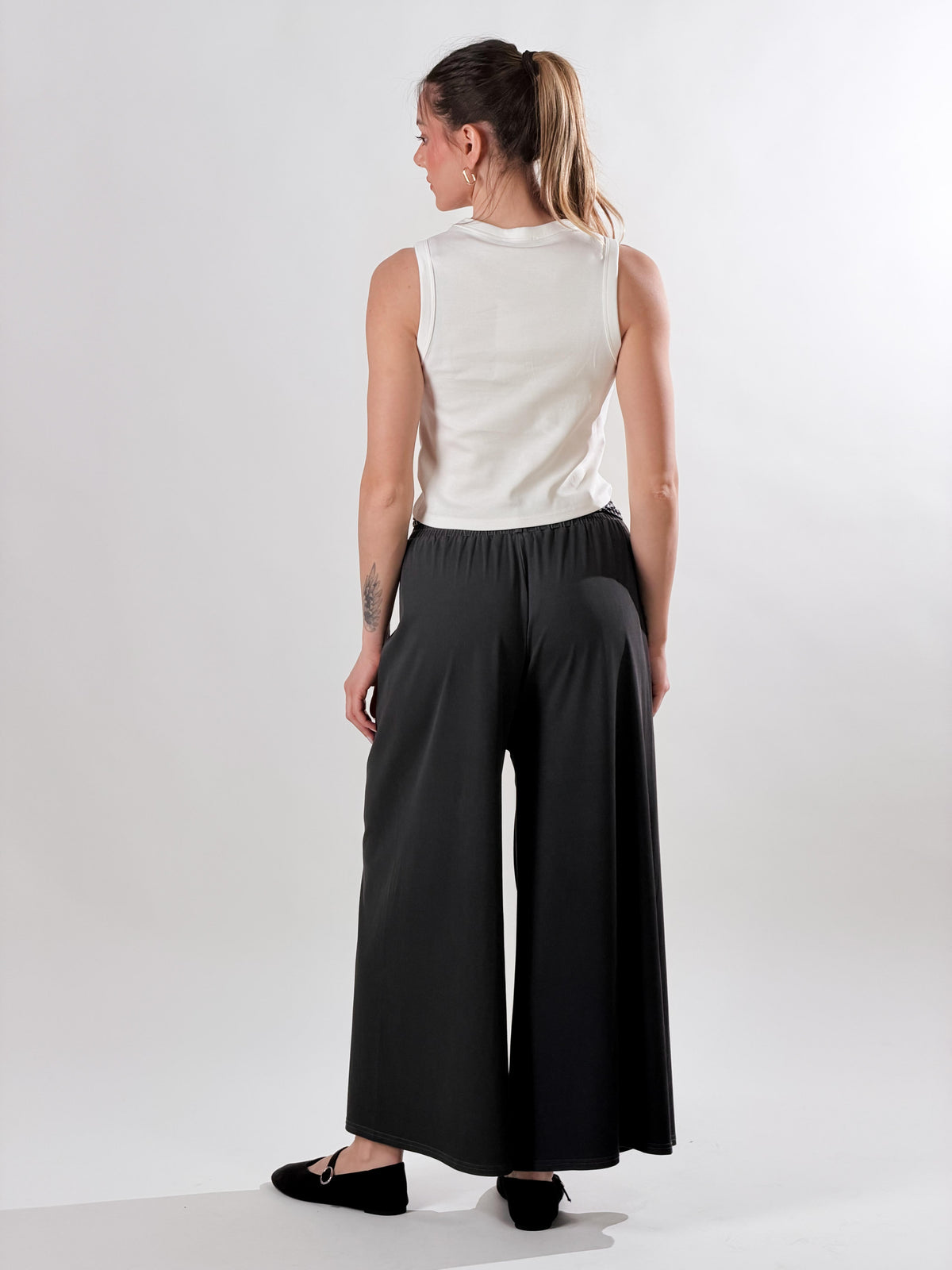 Hanna — Pantalón Samurai efecto denim