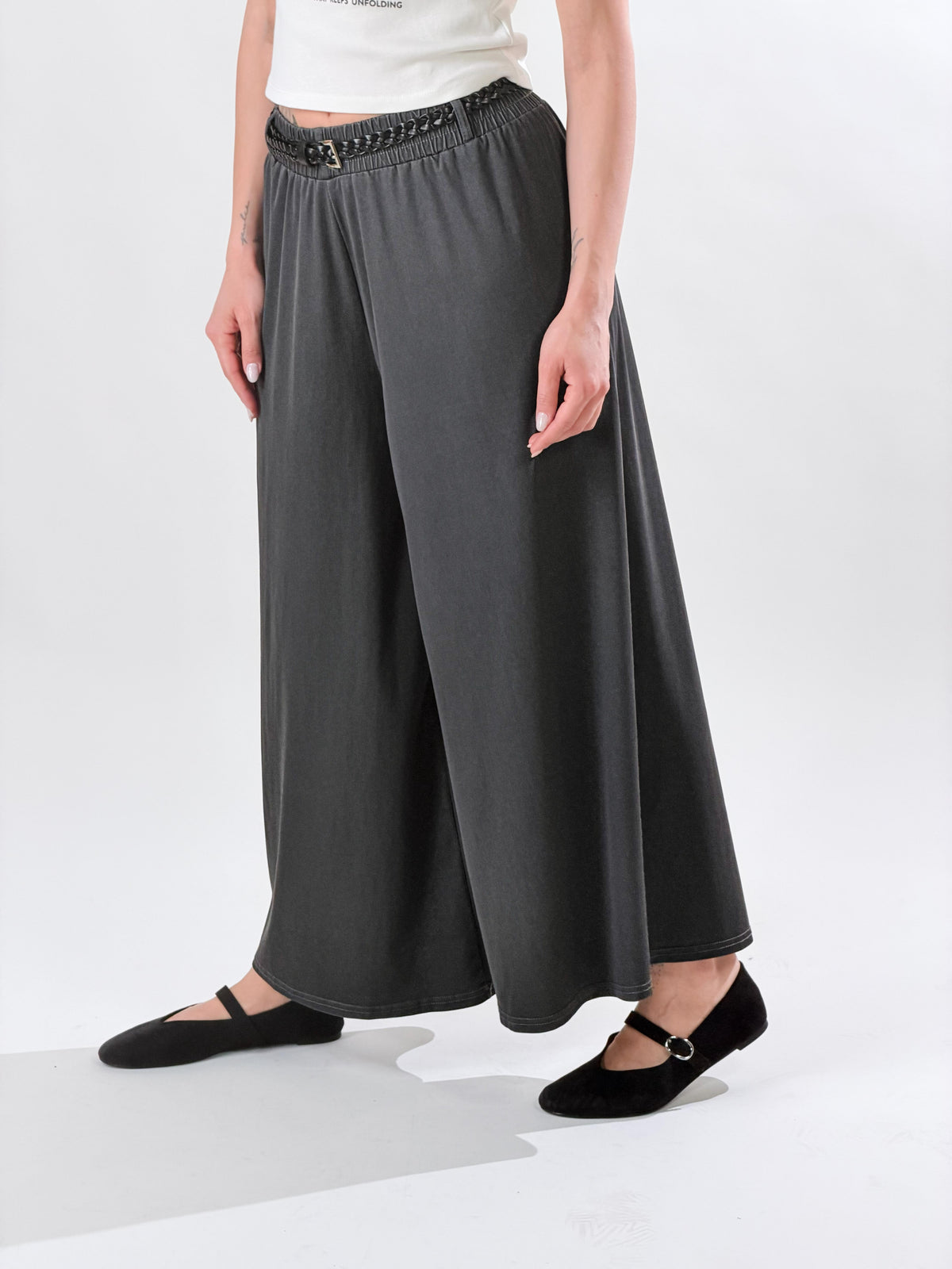 Hanna — Pantalón Samurai efecto denim
