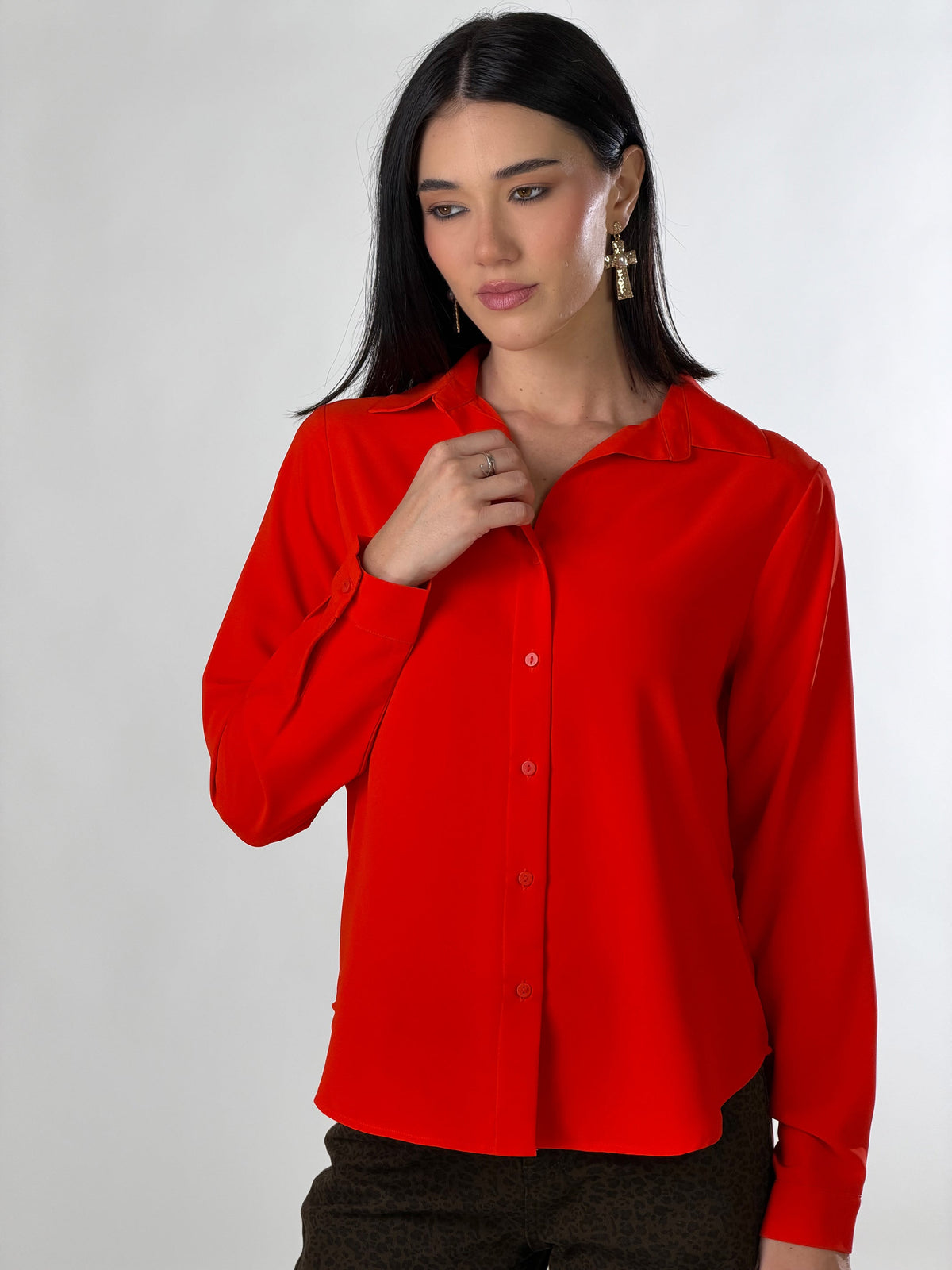 Galatea — Camisa urbana de corte cómodo