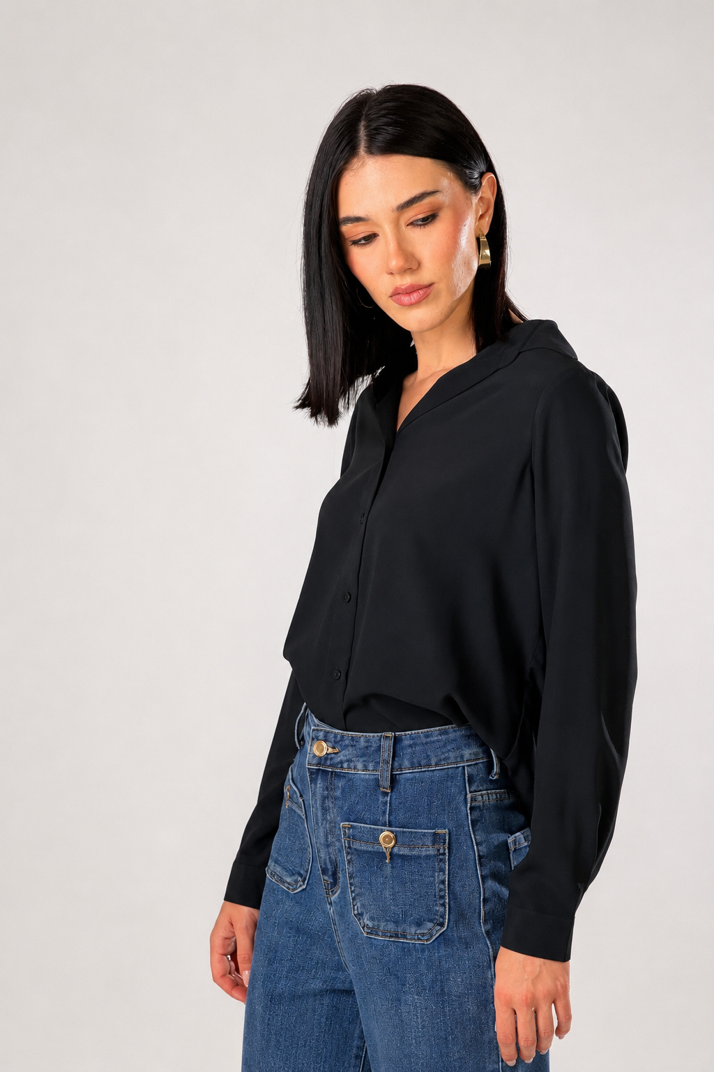 Galatea — Camisa urbana de corte cómodo