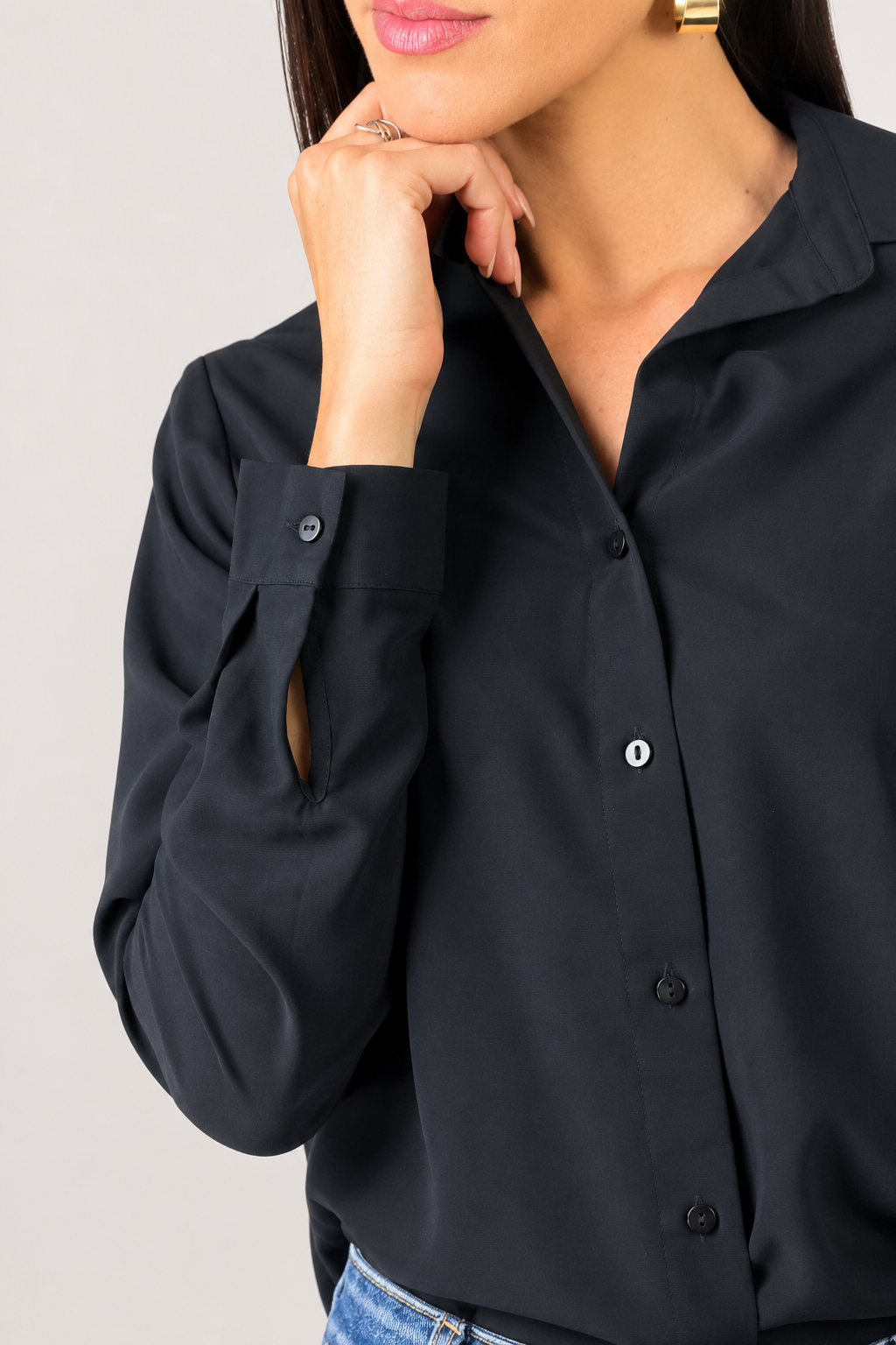 Galatea — Camisa urbana de corte cómodo