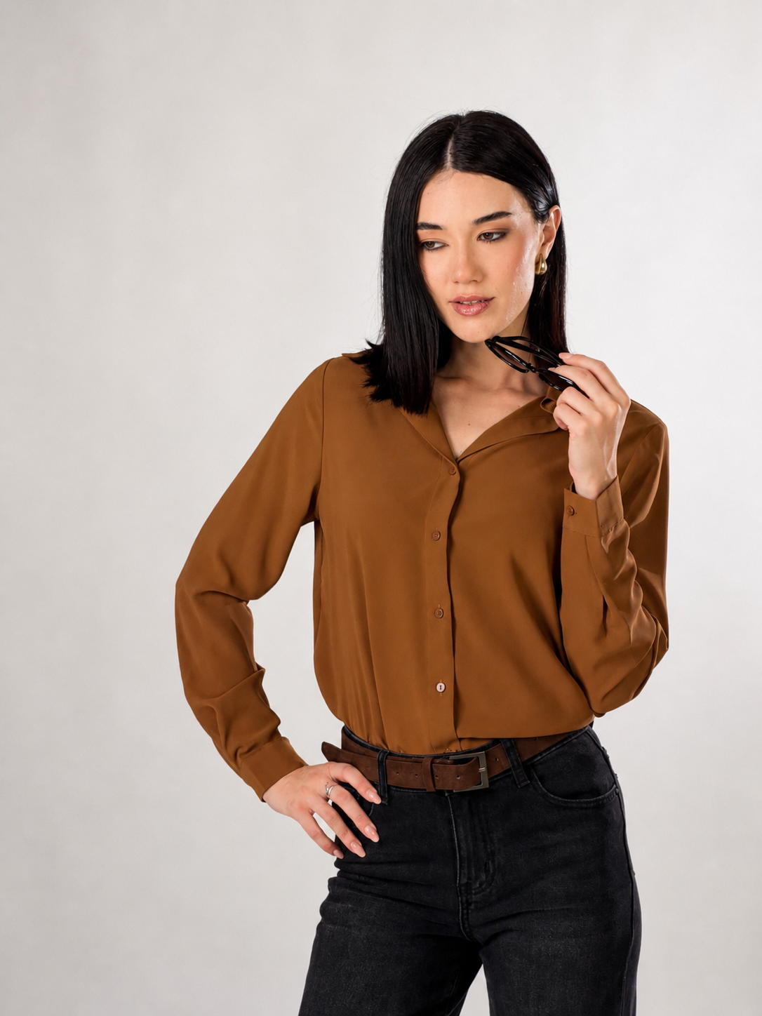Galatea — Camisa urbana de corte cómodo