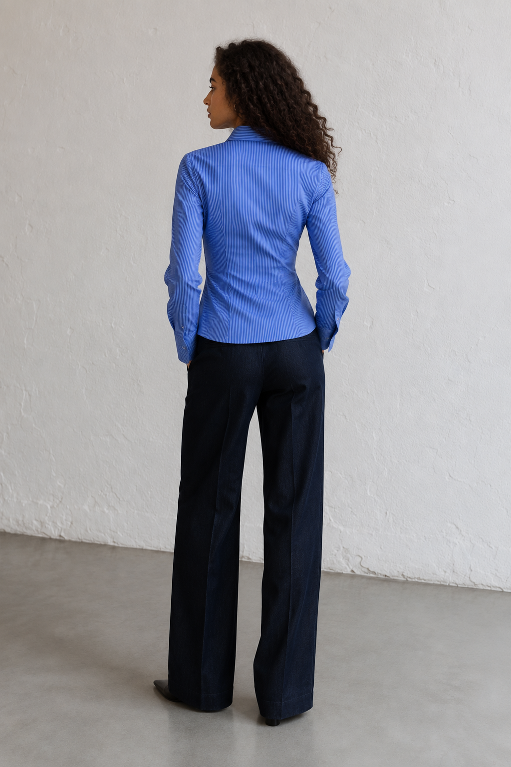 Fiona — Camisa de algodón stretch