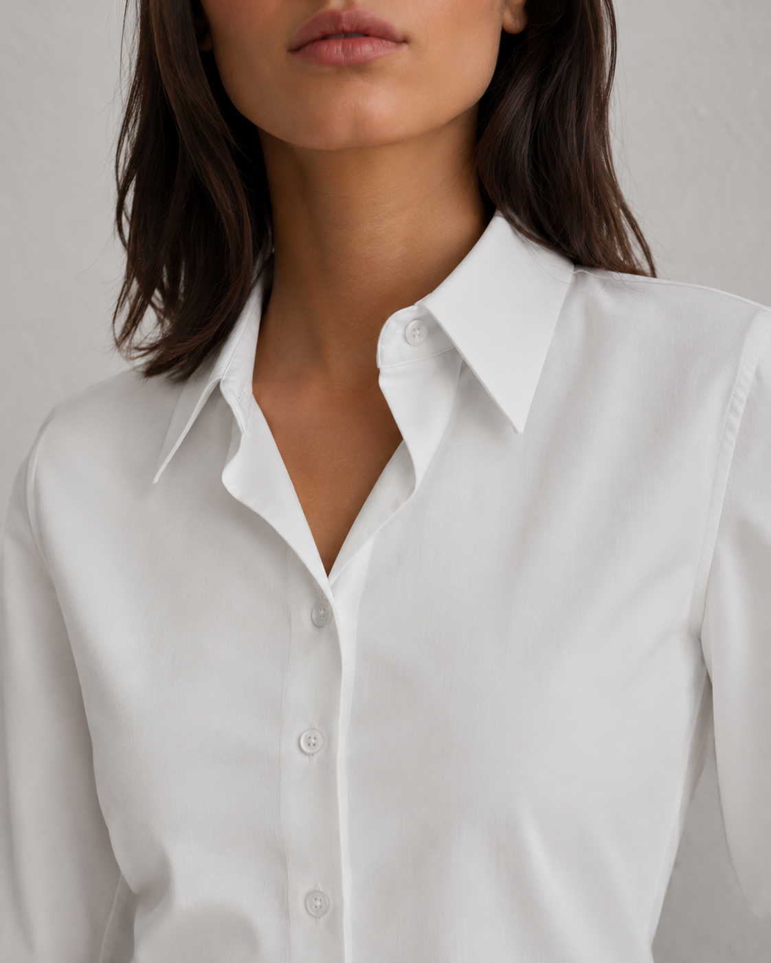 Fiona — Camisa de algodón stretch