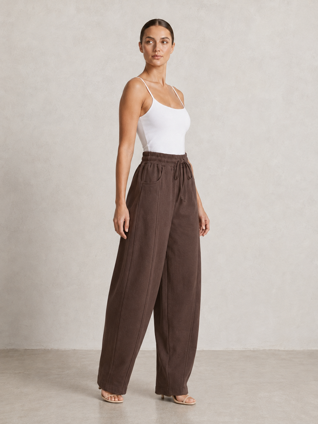 Amina — Pantalón wide leg París
