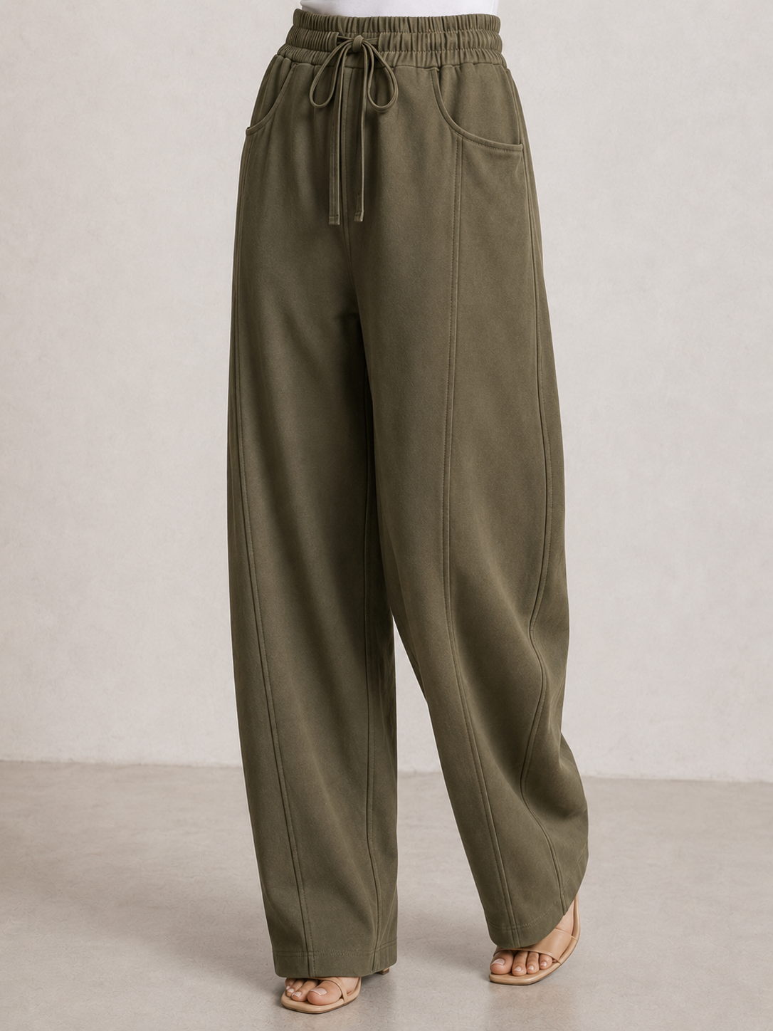 Amina — Pantalón wide leg París