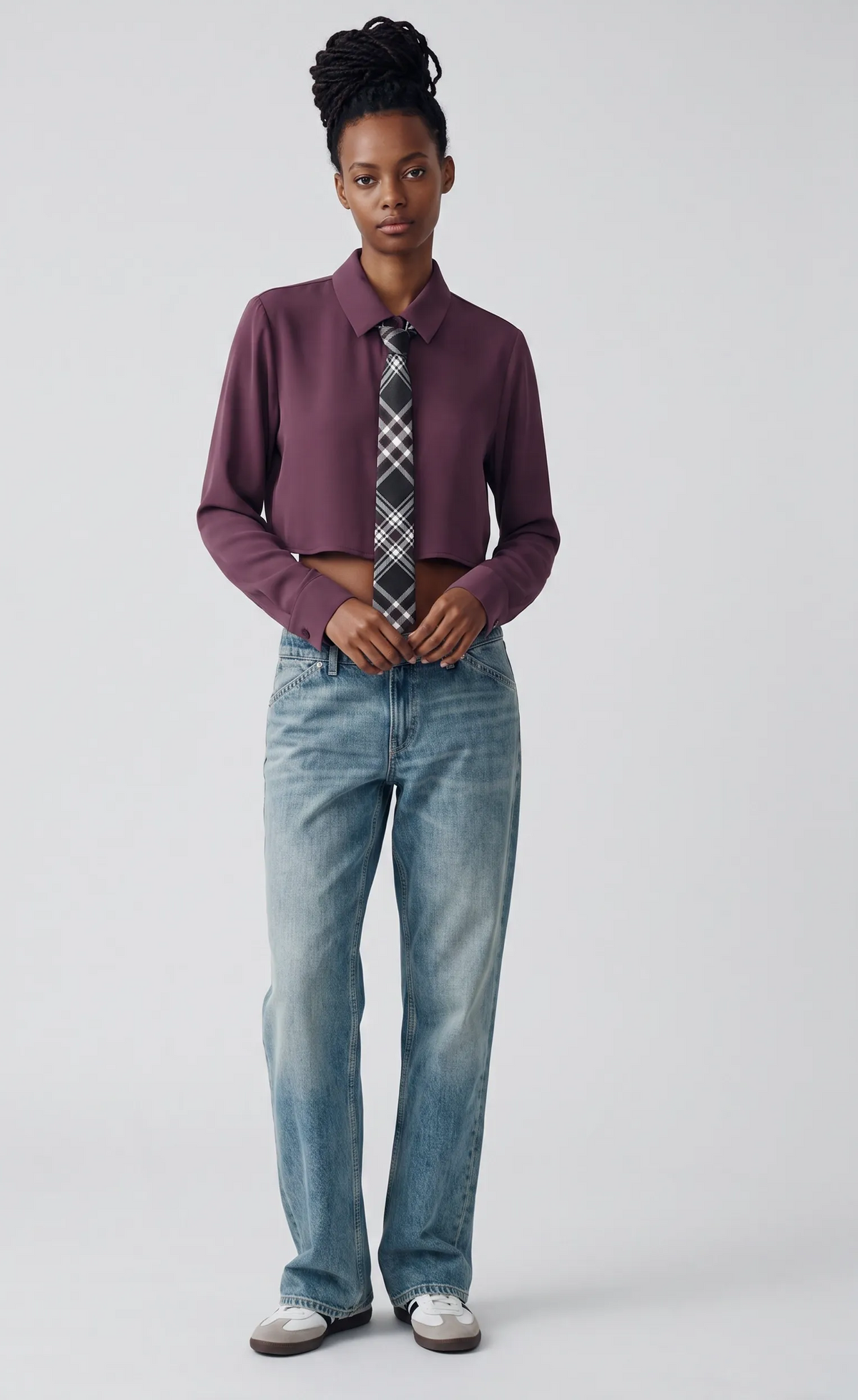 Amaya — Camisa con corbata