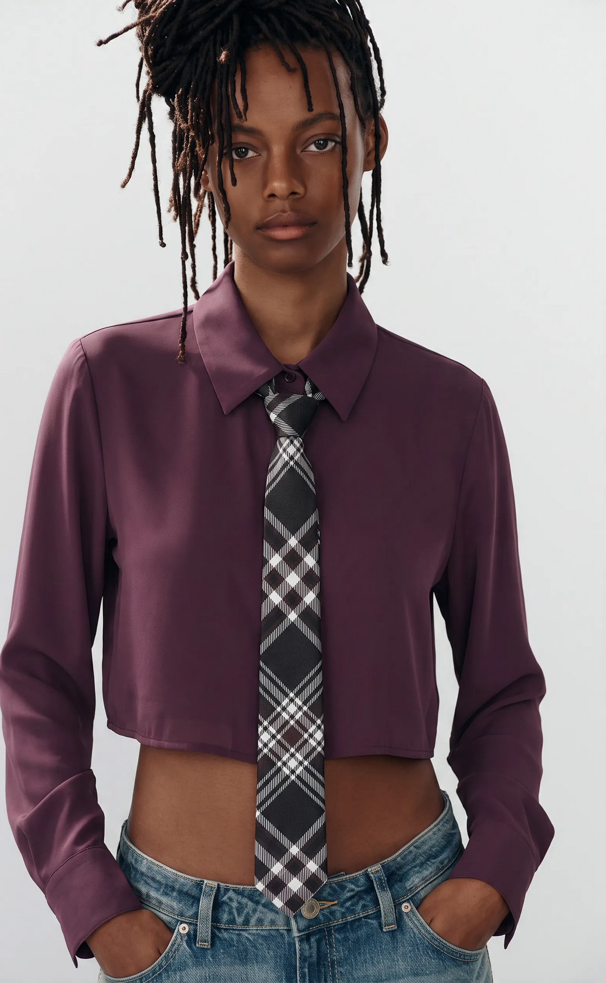 Amaya — Camisa con corbata