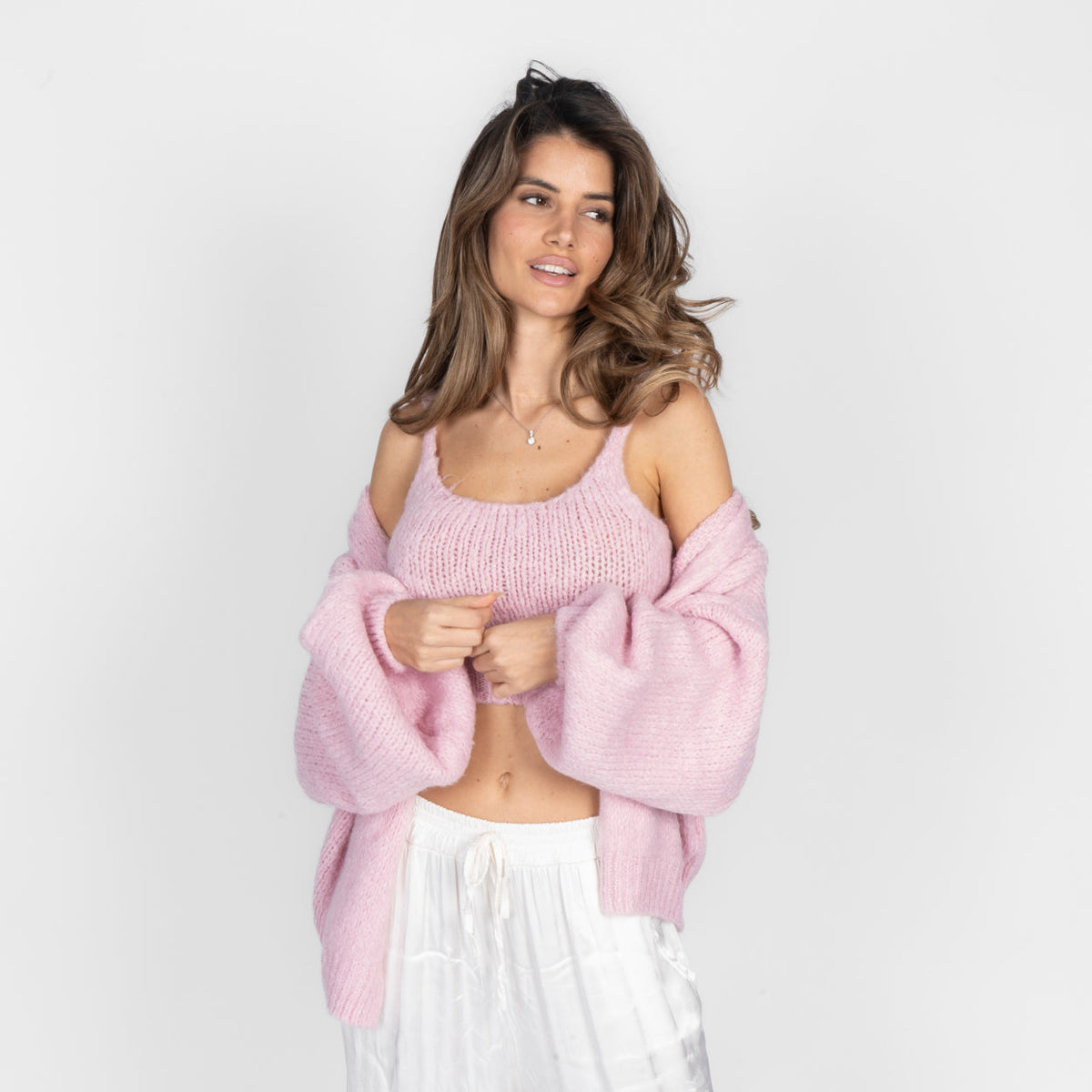 Reina — Conjunto de punto acogedor