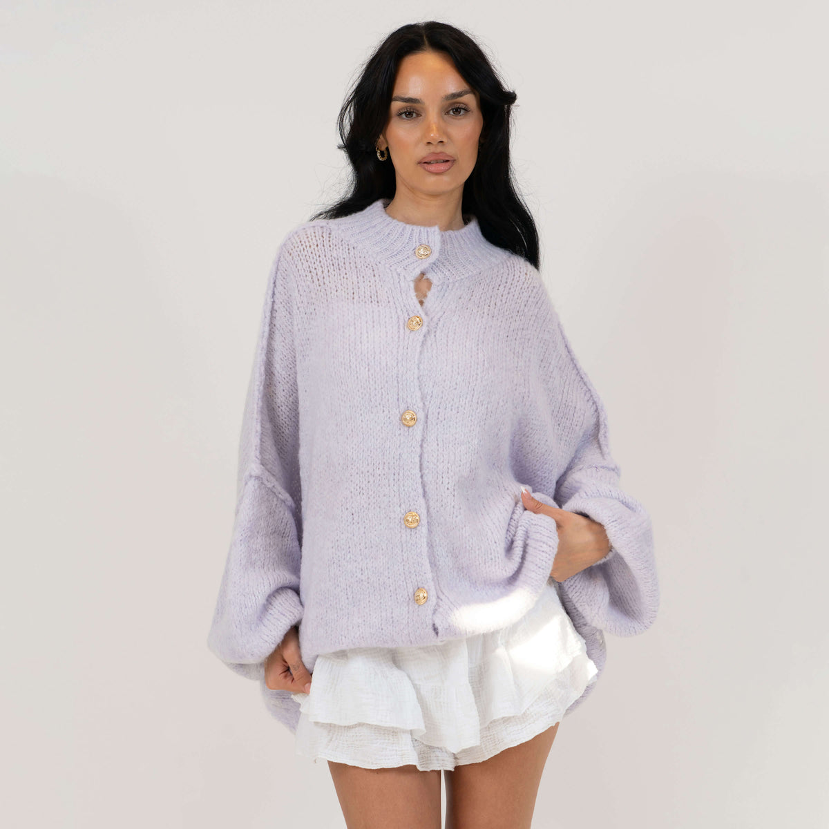 Aitana — Cárdigan holgado acogedor