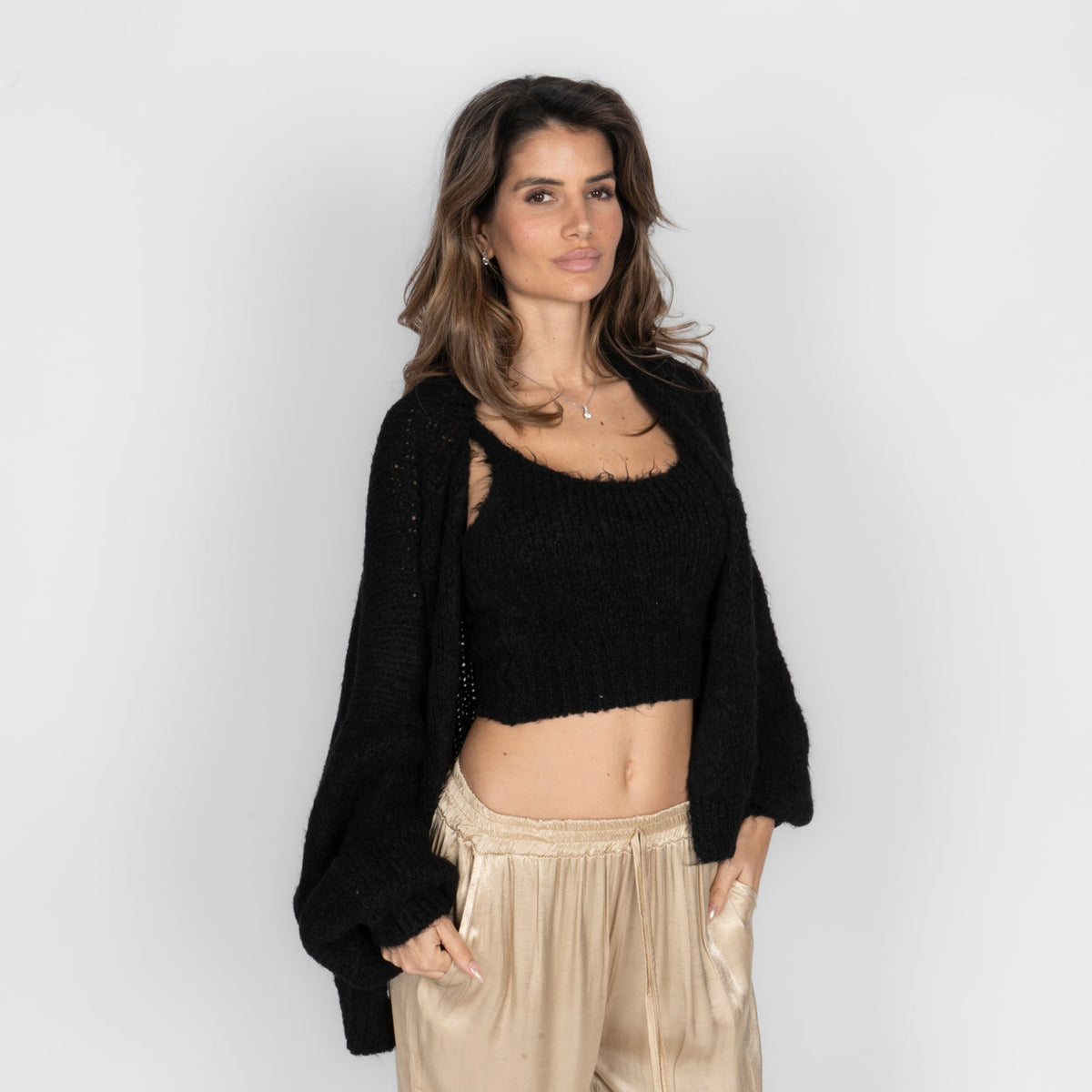 Reina — Conjunto de punto acogedor