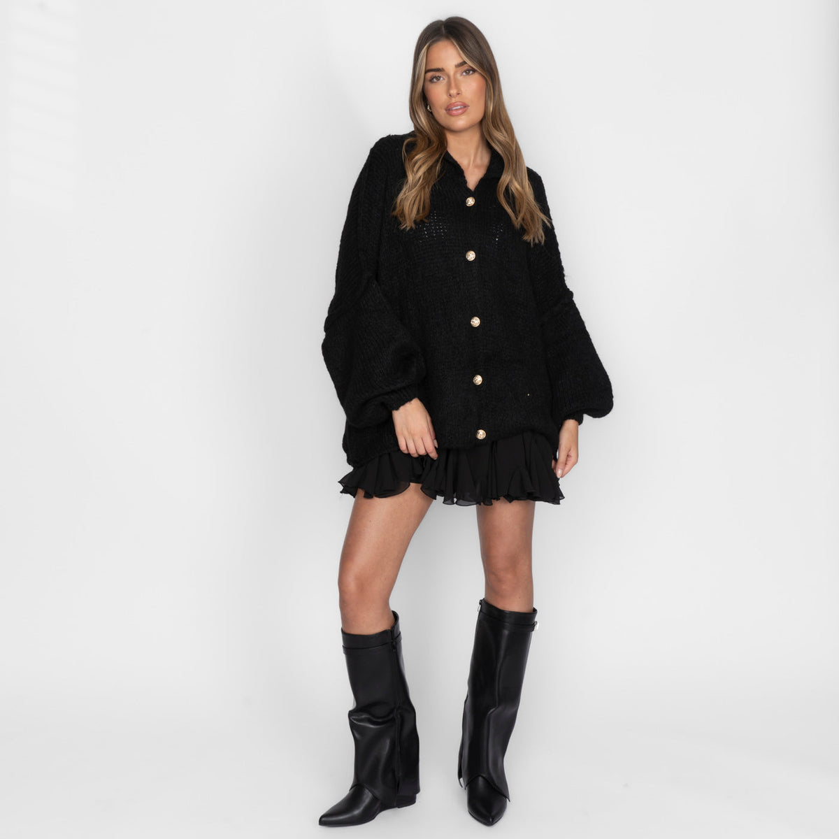 Aitana — Cárdigan holgado acogedor